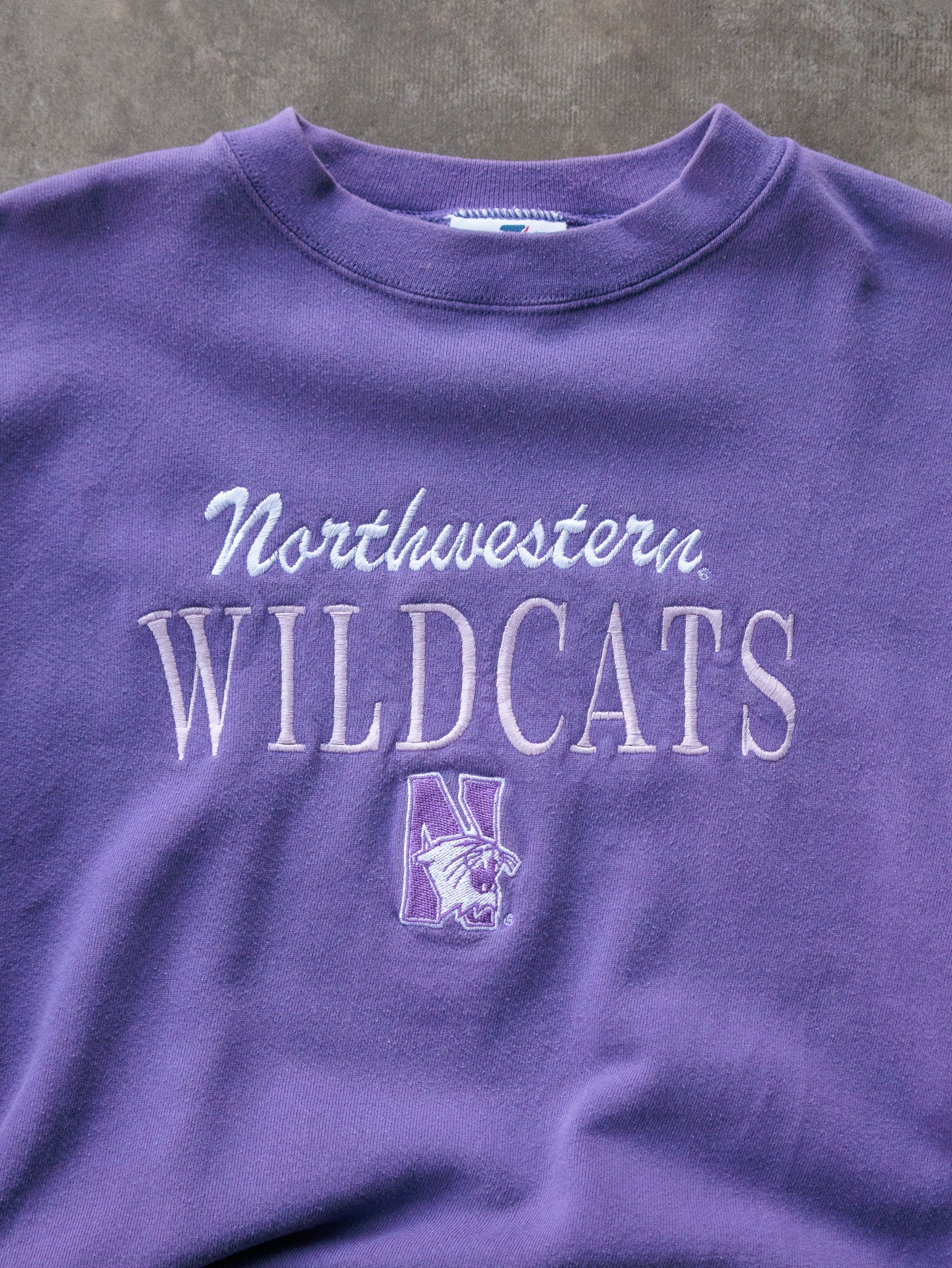 Vintage 90s Purple Northwestern Wildcats Sweatshirt (L)