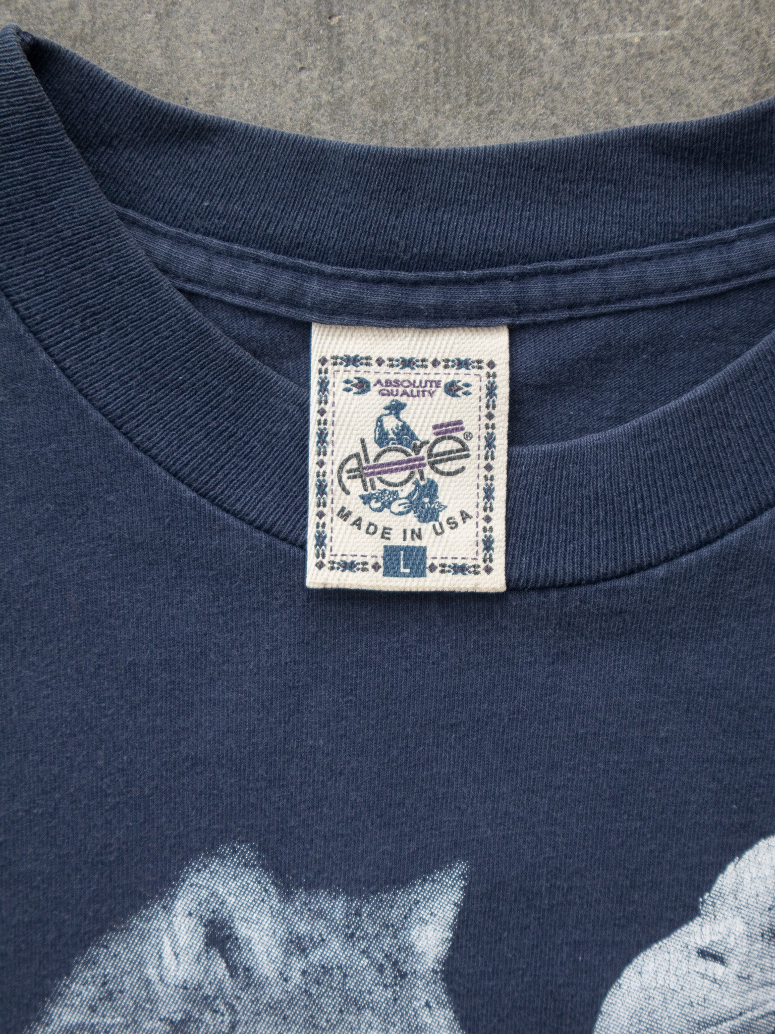 Vintage '90s Navy Cabela’s Wildlife Tee (L)