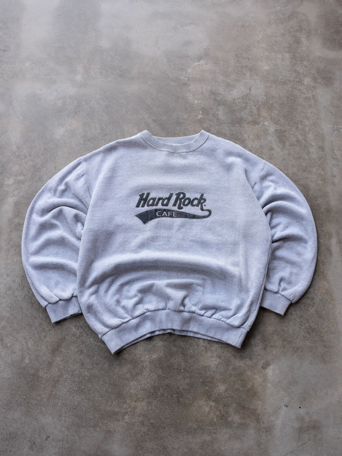 Vintage Grey Hard Rock Cafe Rome Sweatshirt (XL)