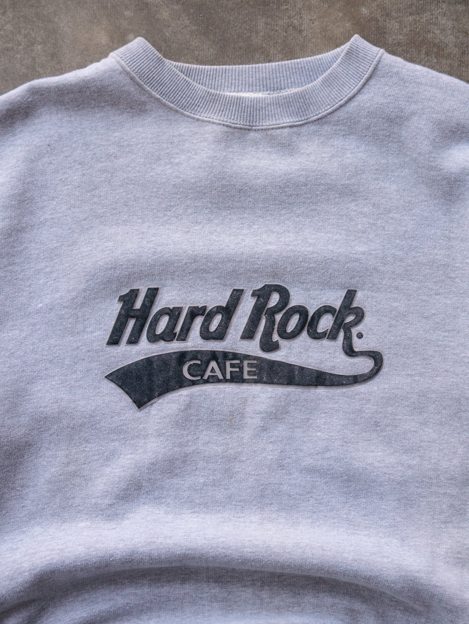 Vintage Grey Hard Rock Cafe Rome Sweatshirt (XL)