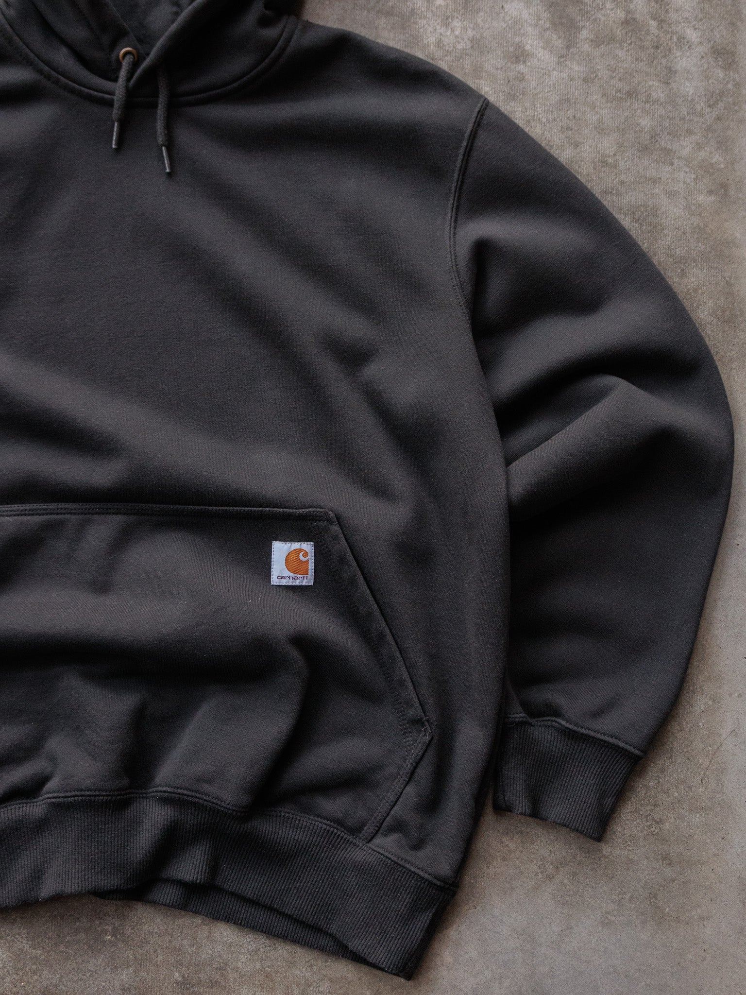 Vintage Black Carhartt Hoodie (L)