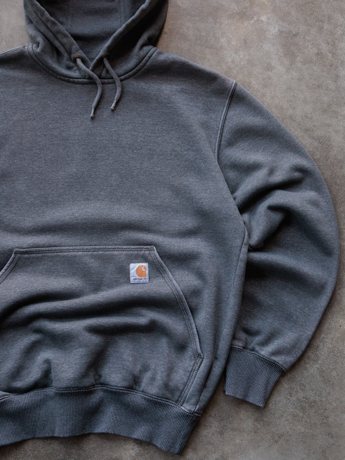 Vintage Grey Carhartt Hoodie (S)