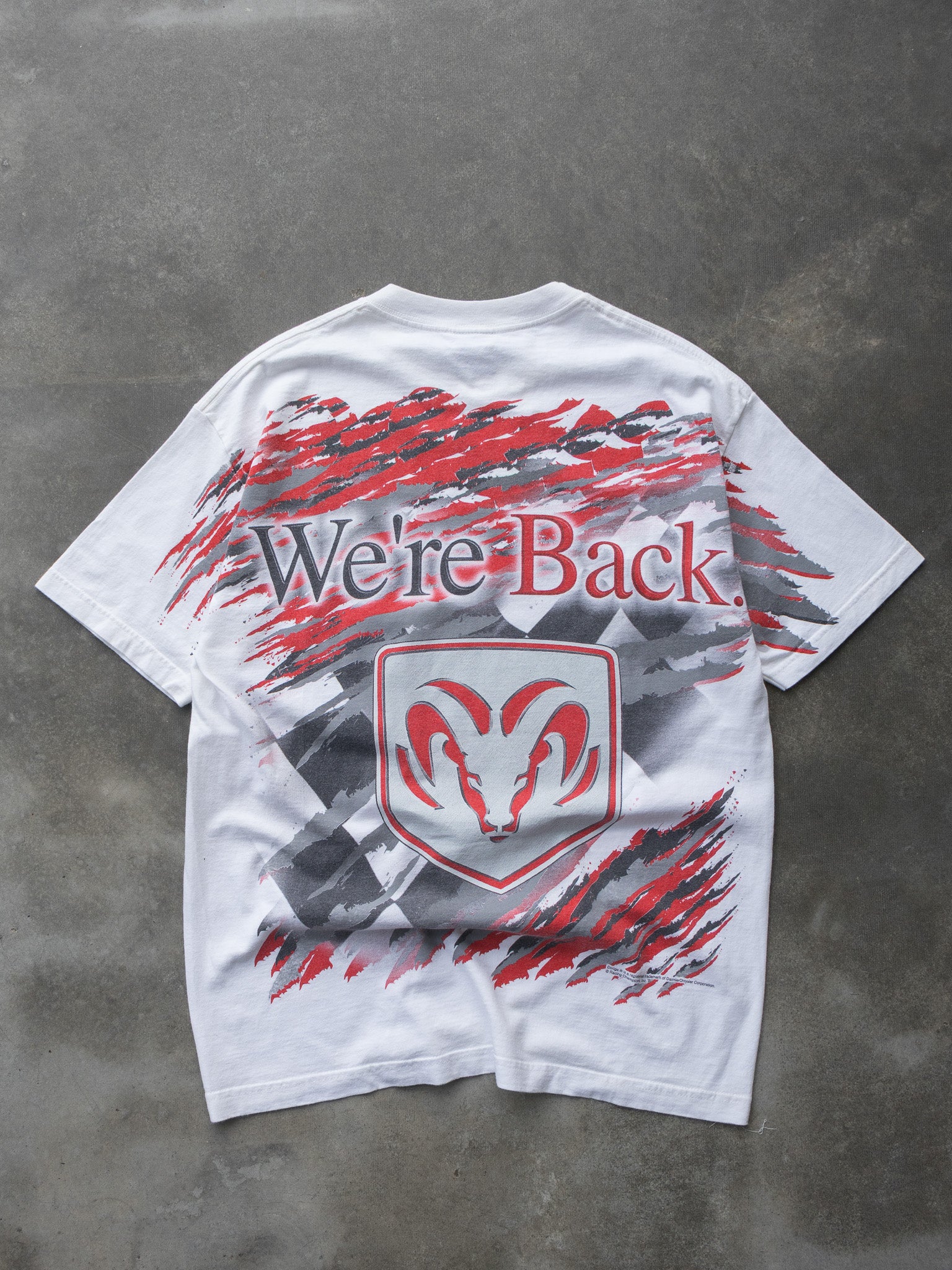 Vintage 2001 Dodge Motorsports Racing Tee (L)