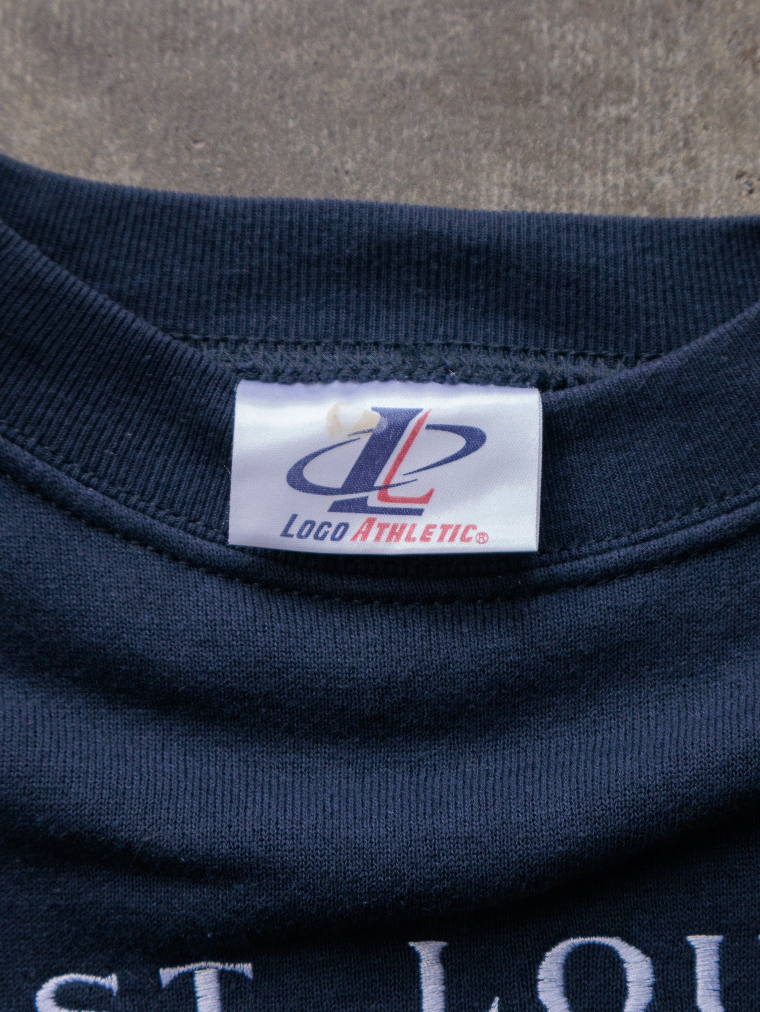 Vintage 90s Navy St. Louis Blues Sweatshirt (L)