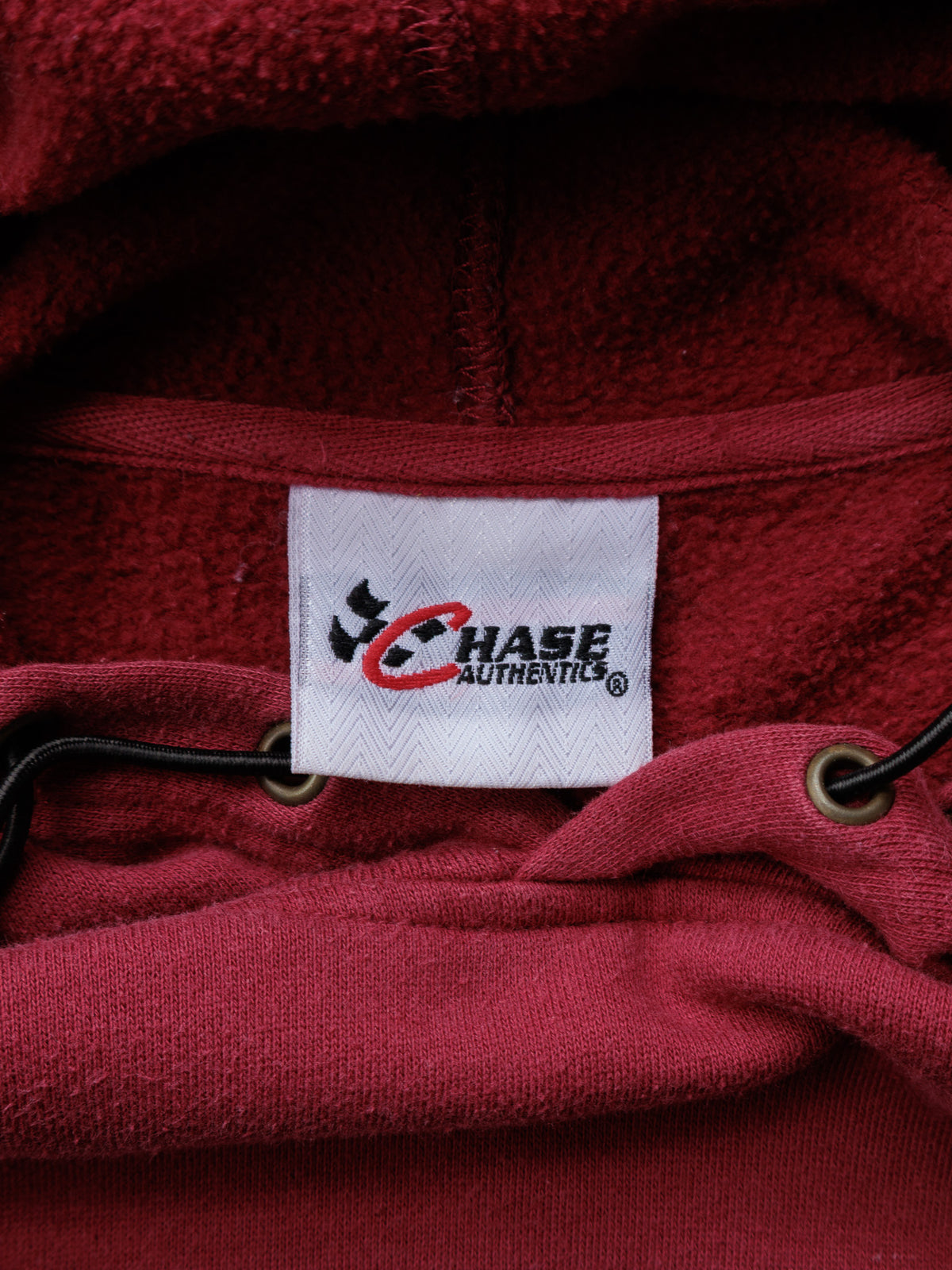 Vintage 00s Red Budweiser Racing Colourblock Hoodie (-)