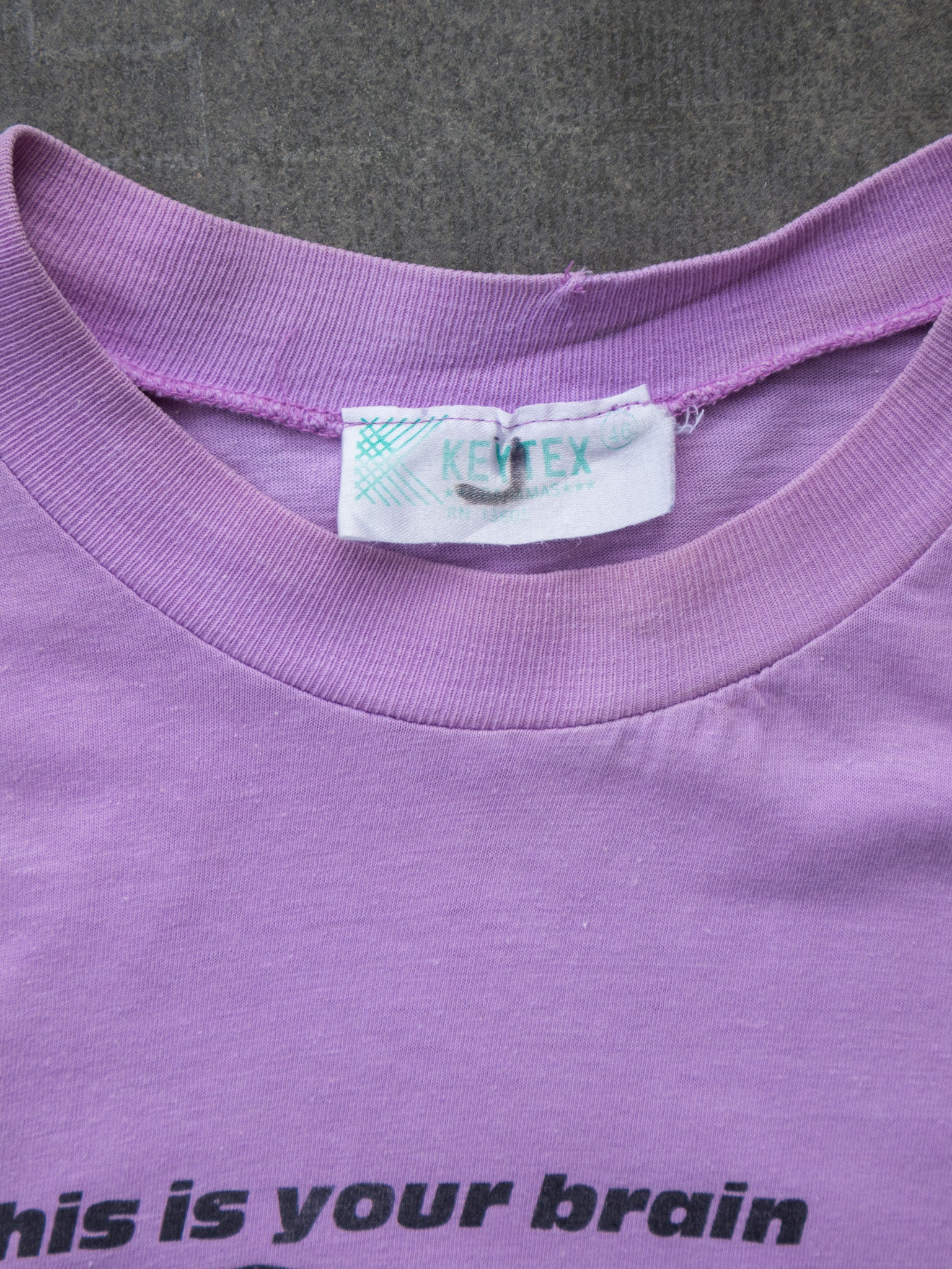 Vintage '90s Bahamas Your Brain On Reggae Tee (L)