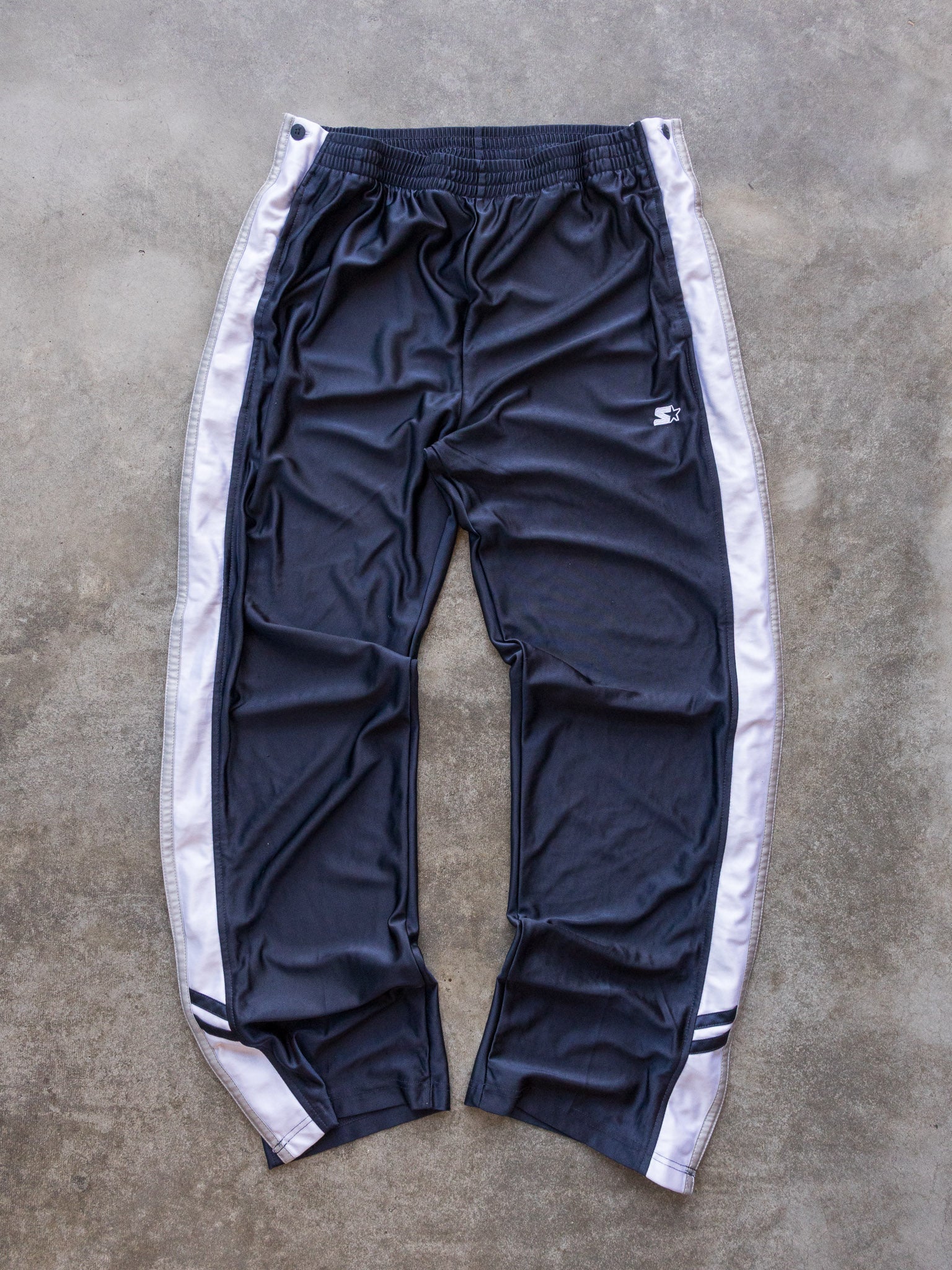 Vintage 90s Starter Tear Away Track Pants (M)