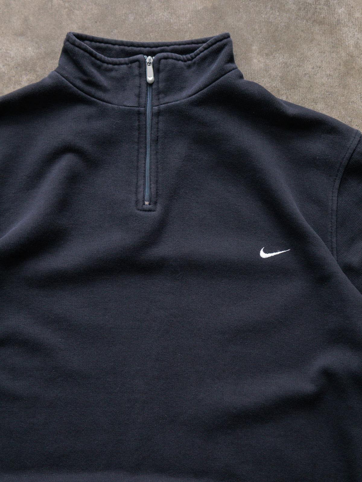 Vintage 00s Black Nike Quarter Zip (M)