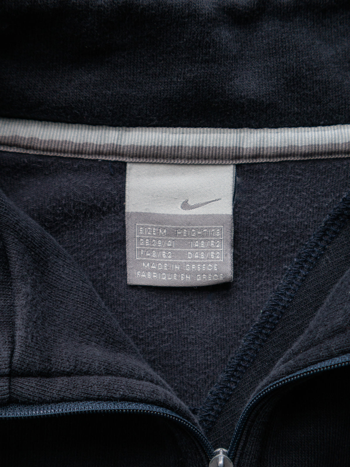 Vintage 00s Black Nike Quarter Zip (M)
