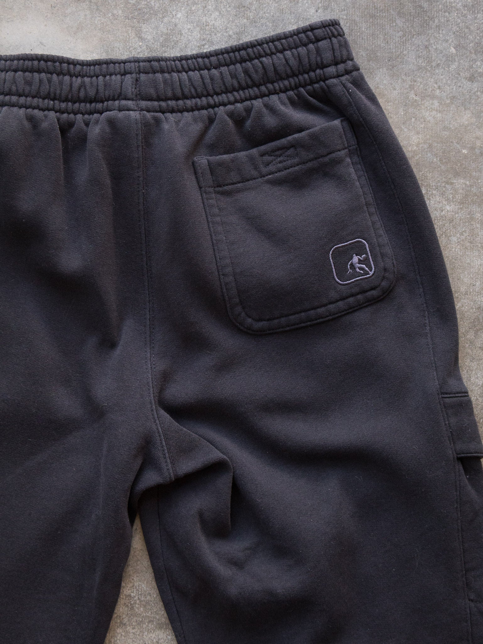 Vintage Black AND1 Cargo Sweatpants (M)