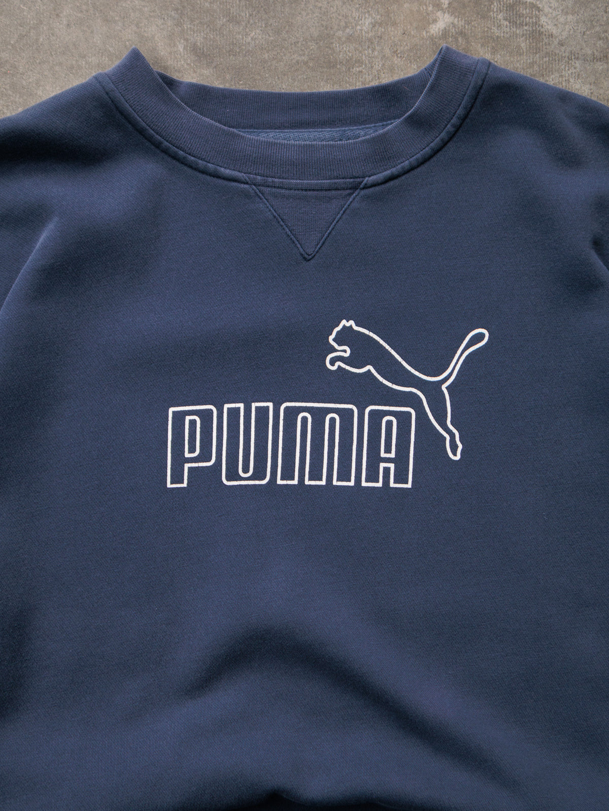 Vintage Navy Puma Sweatshirt (M)