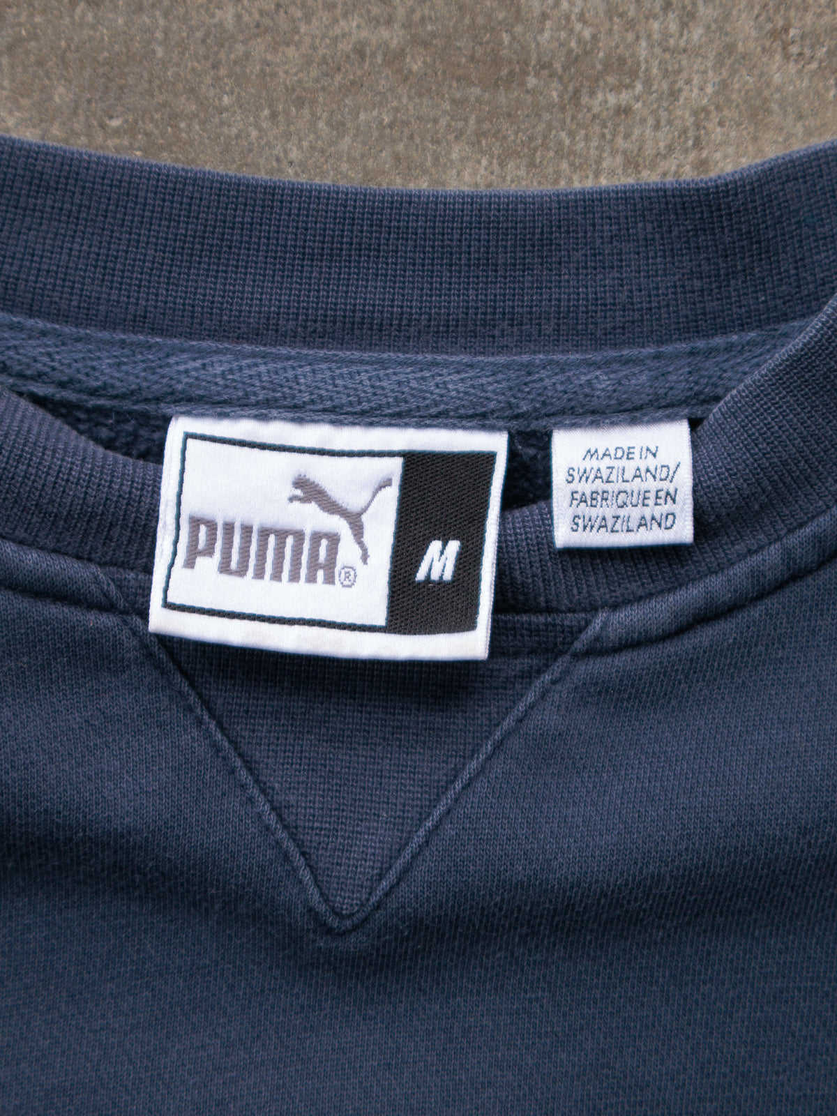 Vintage Navy Puma Sweatshirt (M)