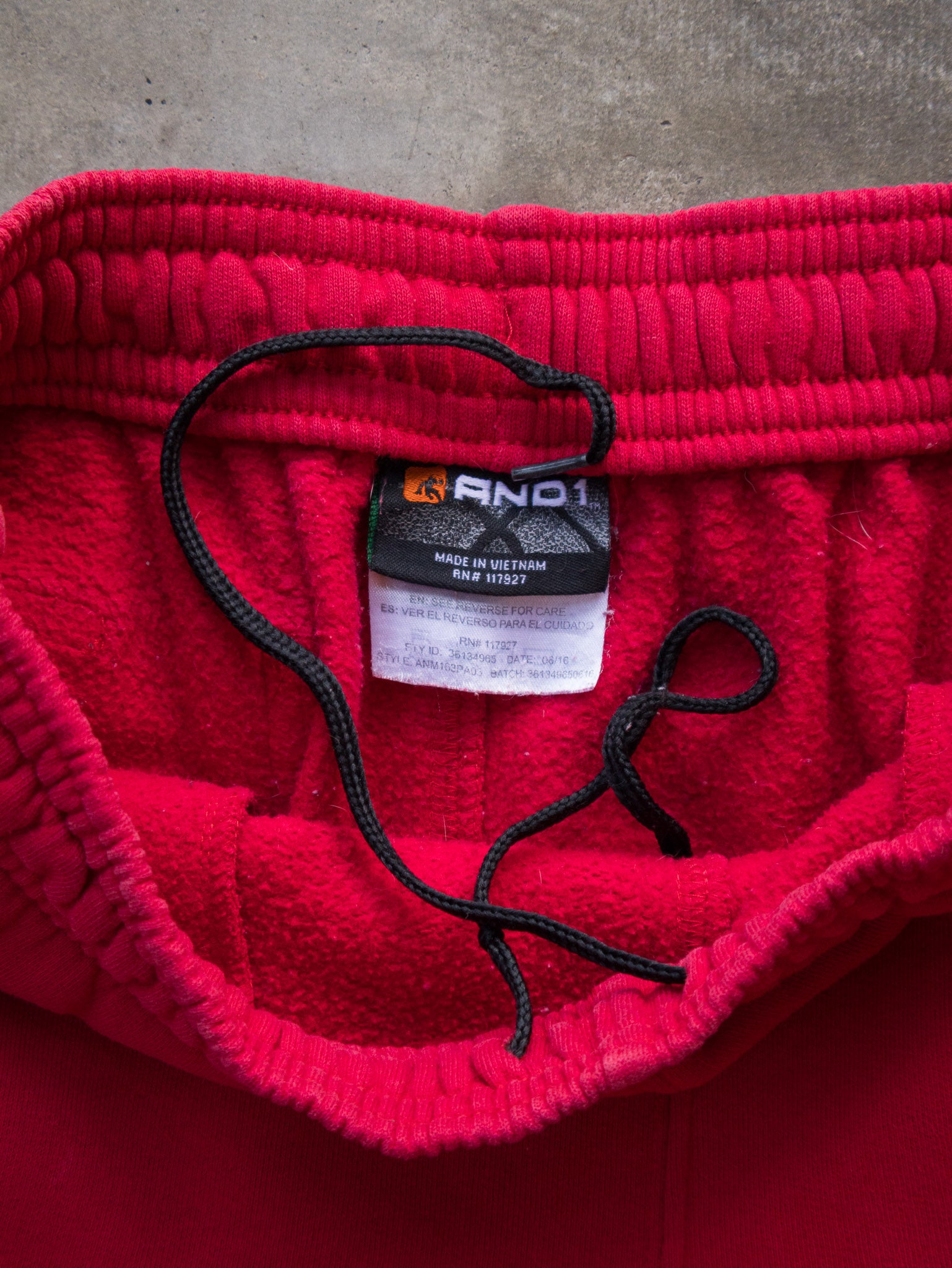 Vintage Red AND1 Cargo Sweatpants (S)