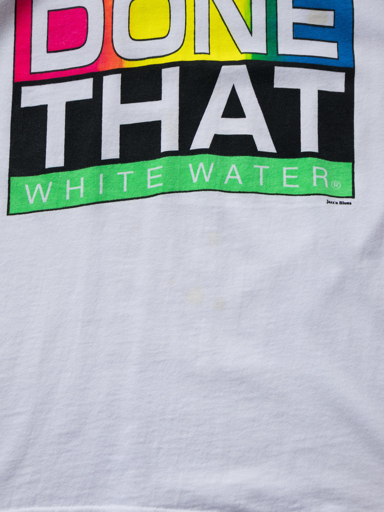 Vintage Been There Done That White Water Tee (XL)