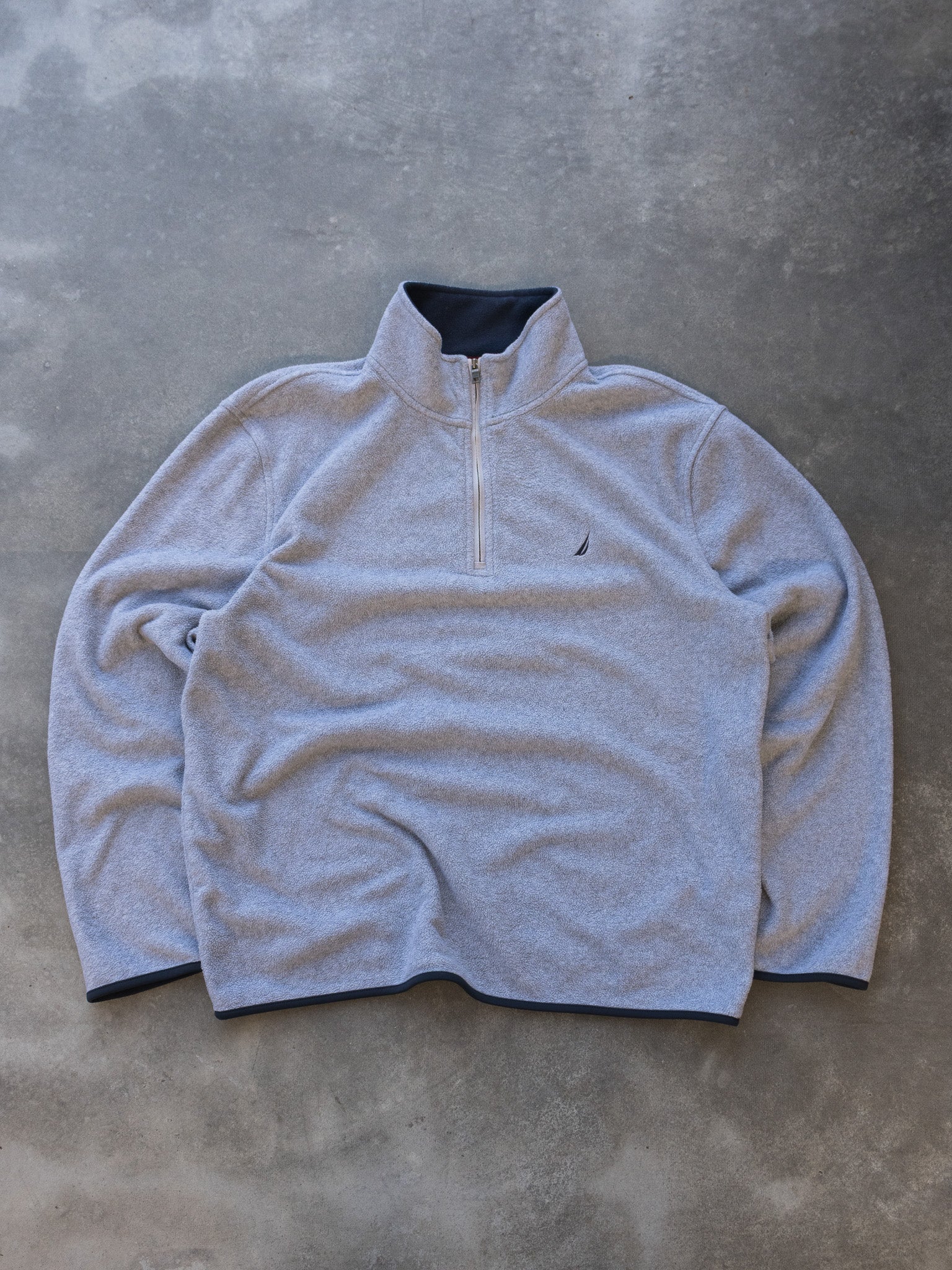 Vintage Grey Nautica Fleece (XL)