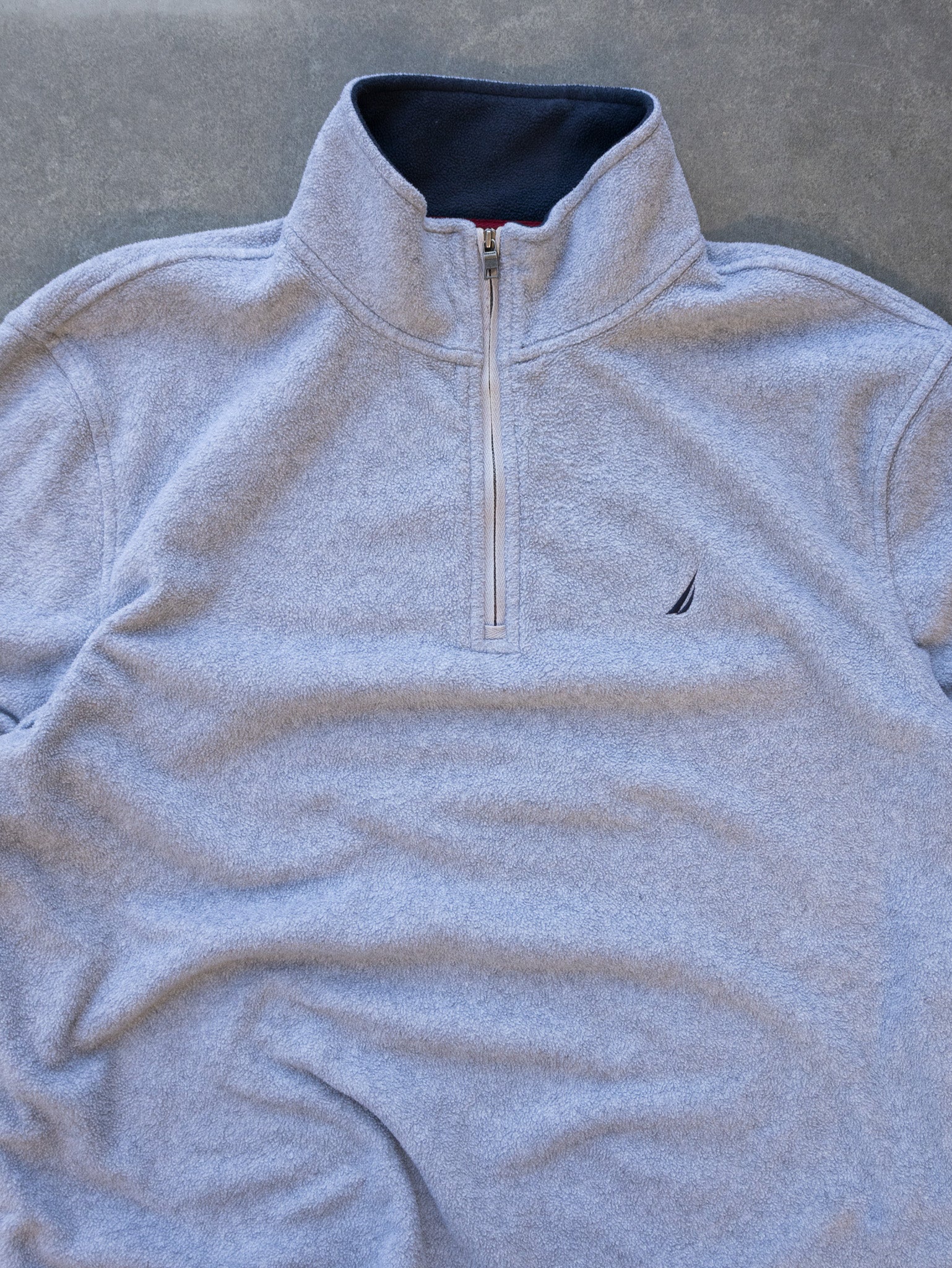 Vintage Grey Nautica Fleece (XL)