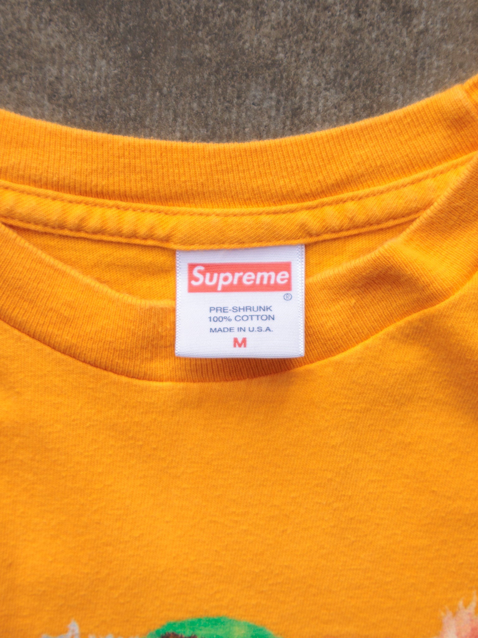 Vintage Orange Supreme Tee (M)