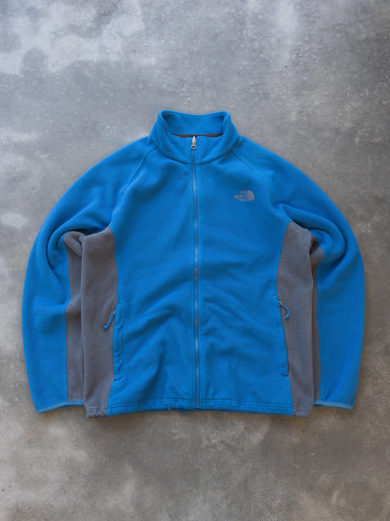 Vintage Blue The North Face Fleece (L)