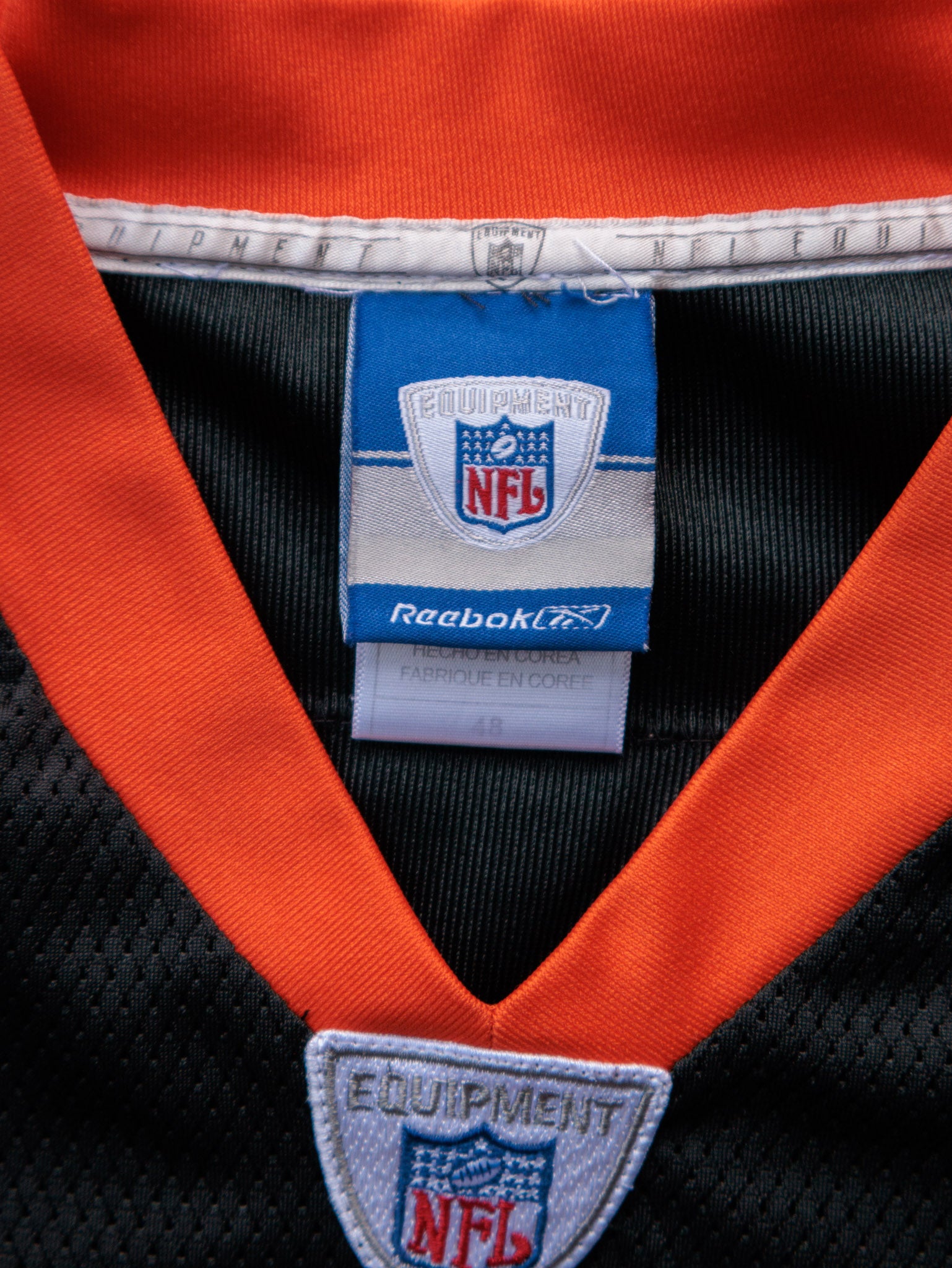 Vintage 00s Black Reebok Cincinnati Bengals C. Johnson Jersey (L)