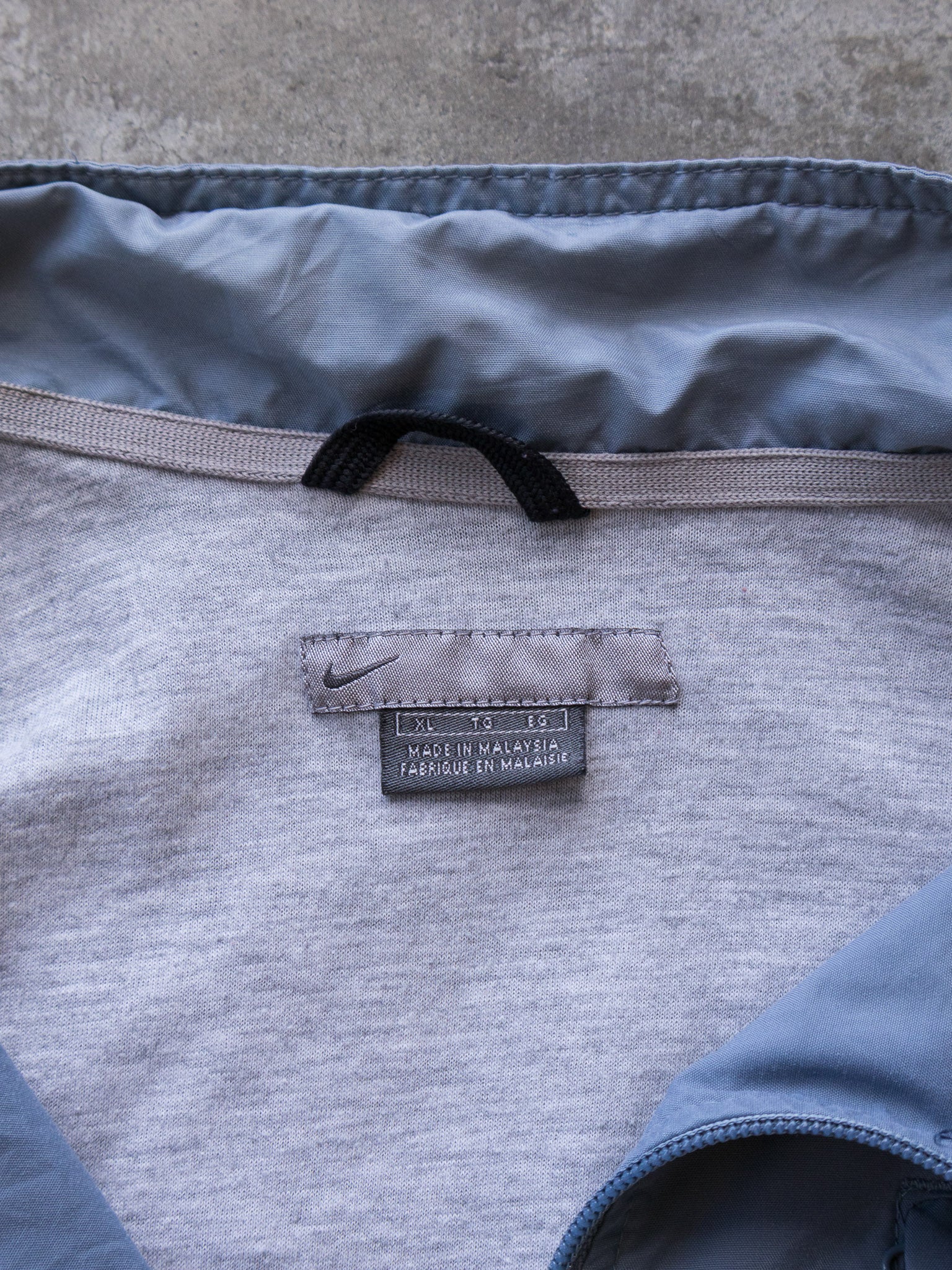 Vintage Slate Nike Spell Out Windbreaker (XL)