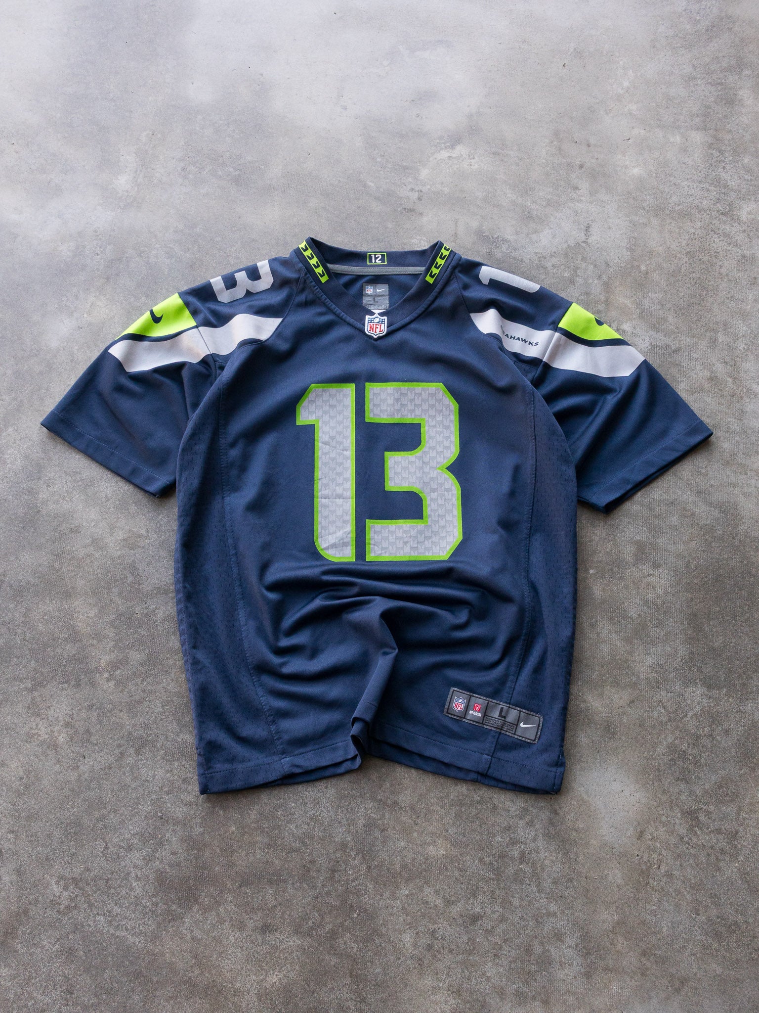 Navy Nike Seattle Seahawks Chris Matthews NFL Jersey (M)