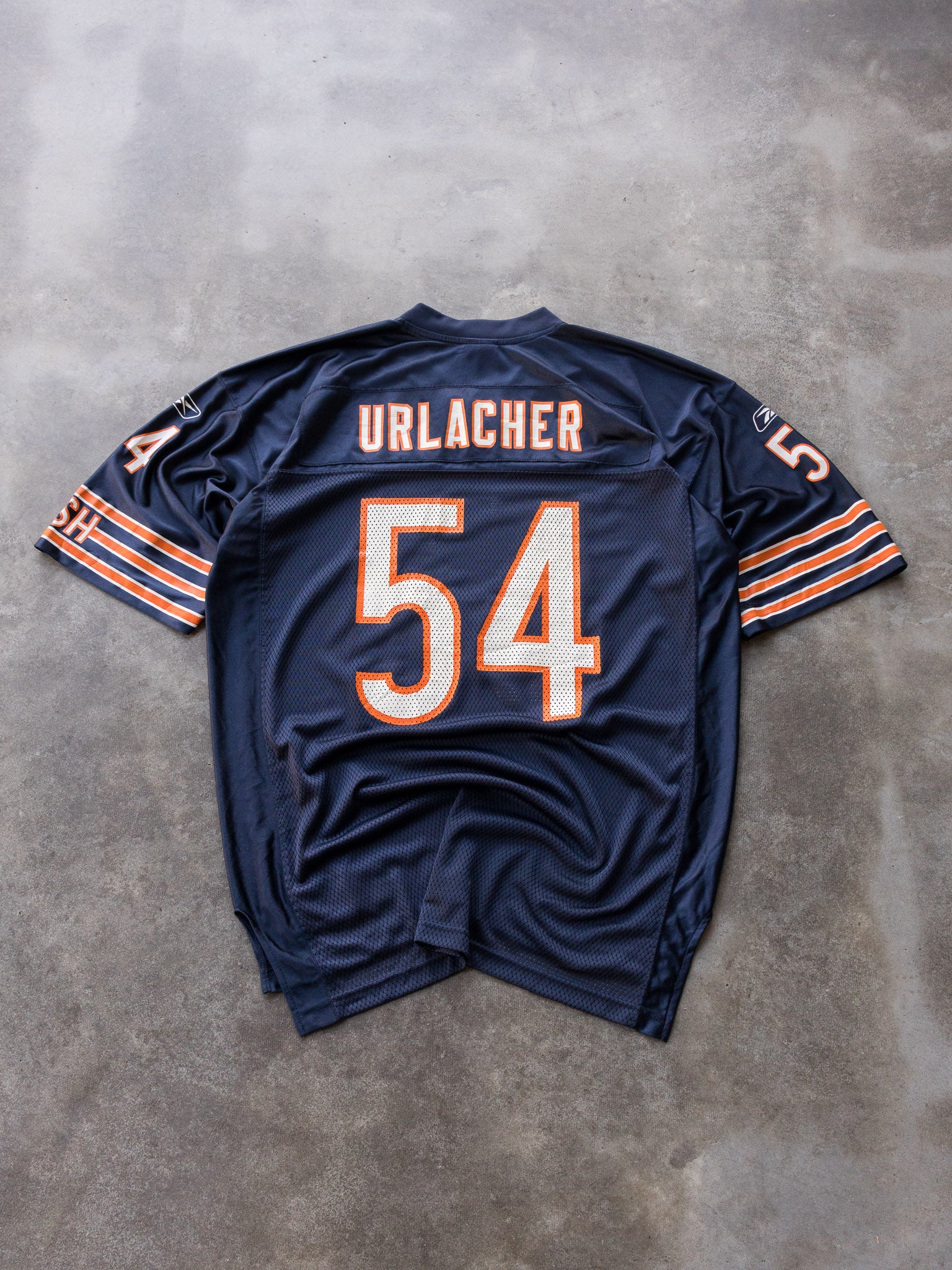 Vintage 00s Navy Reebok Chicago Bears Brian Urlacher NFL Jersey (L)