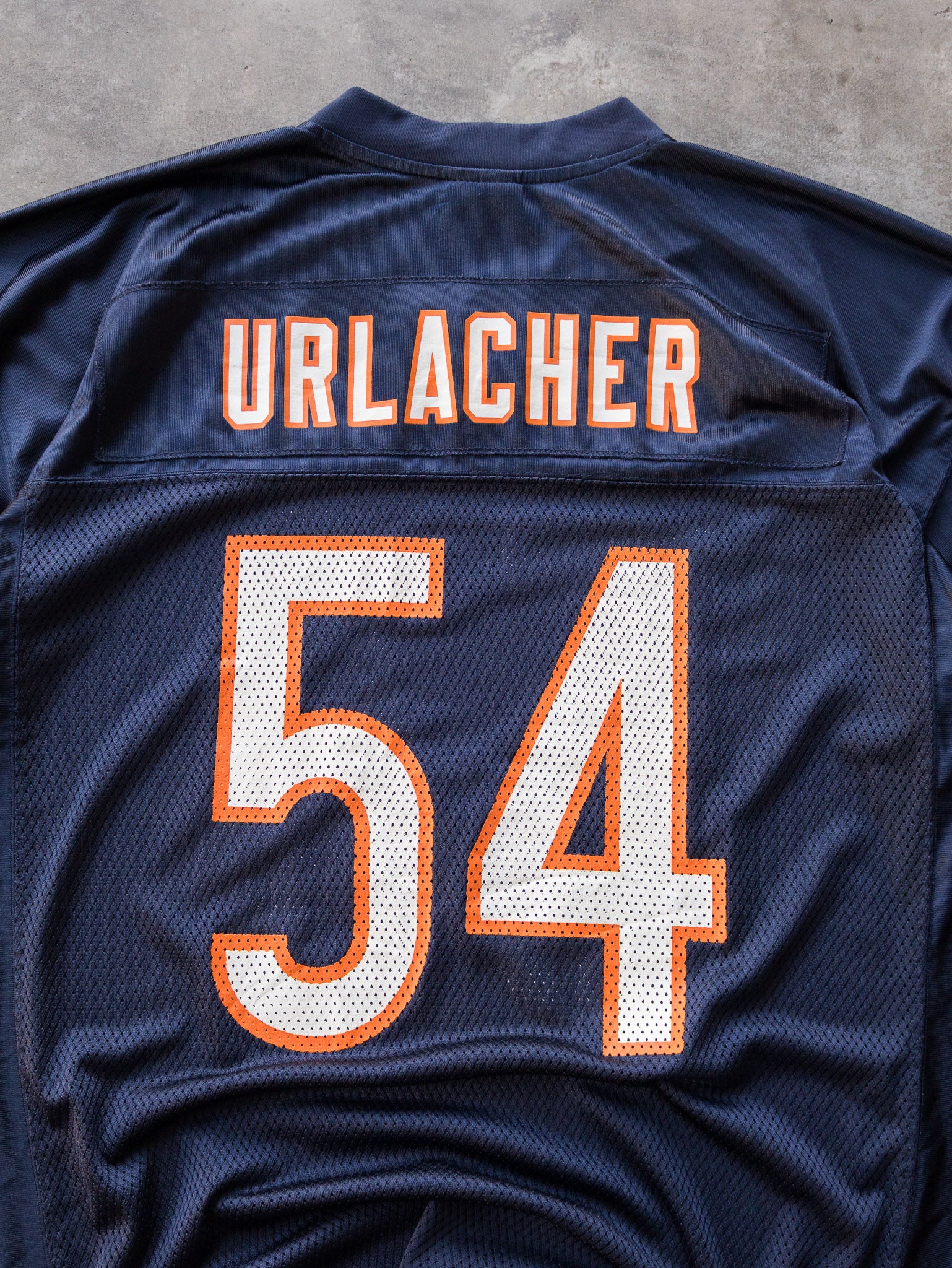 Vintage 00s Navy Reebok Chicago Bears Brian Urlacher NFL Jersey (L)
