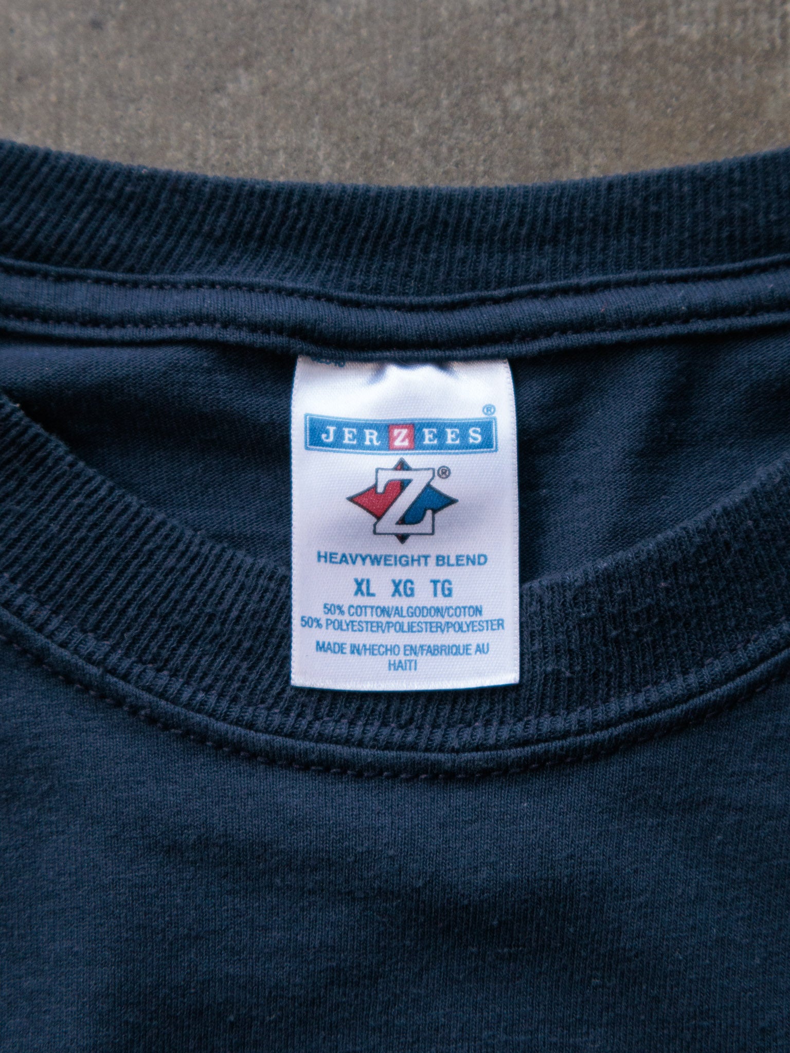 Vintage Navy Wolf Tee (XL)