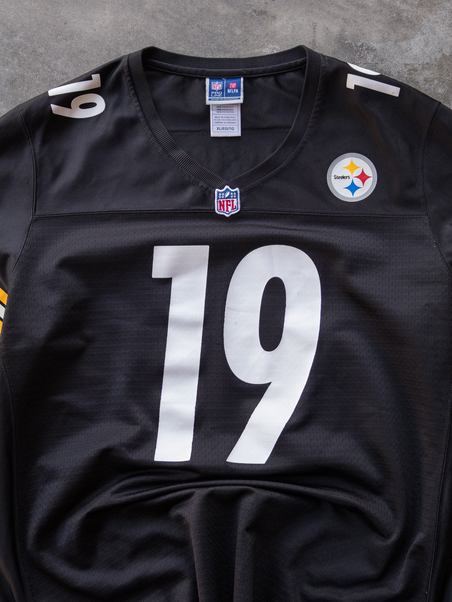 Black Pittsburgh Steelers Smith-Schuster NFL Jersey (XL)
