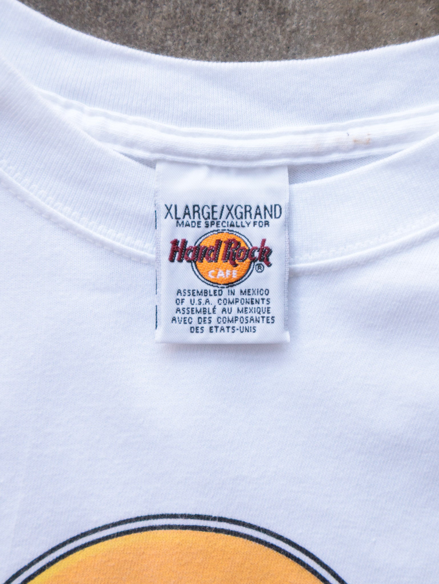 Vintage 90s White Hard Rock Cafe New Orleans Tee (XL)