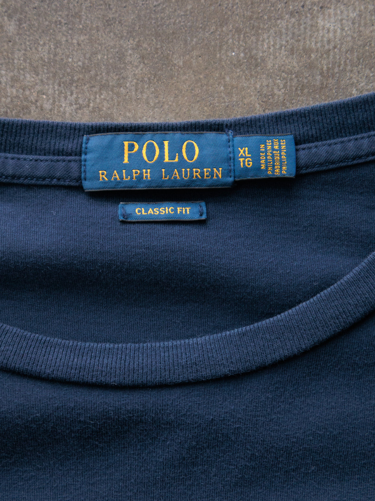 Vintage Navy Polo Ralph Lauren CP-93 Tee (XL)
