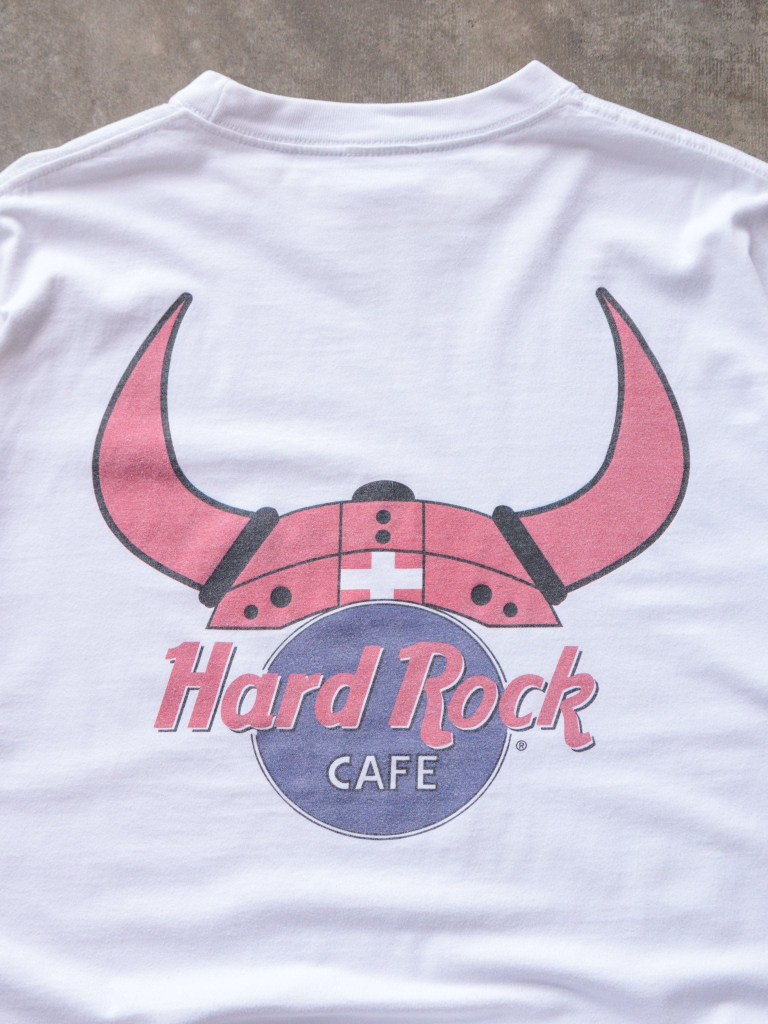 Vintage White Hard Rock Cafe Copenhagen Tee (XL)