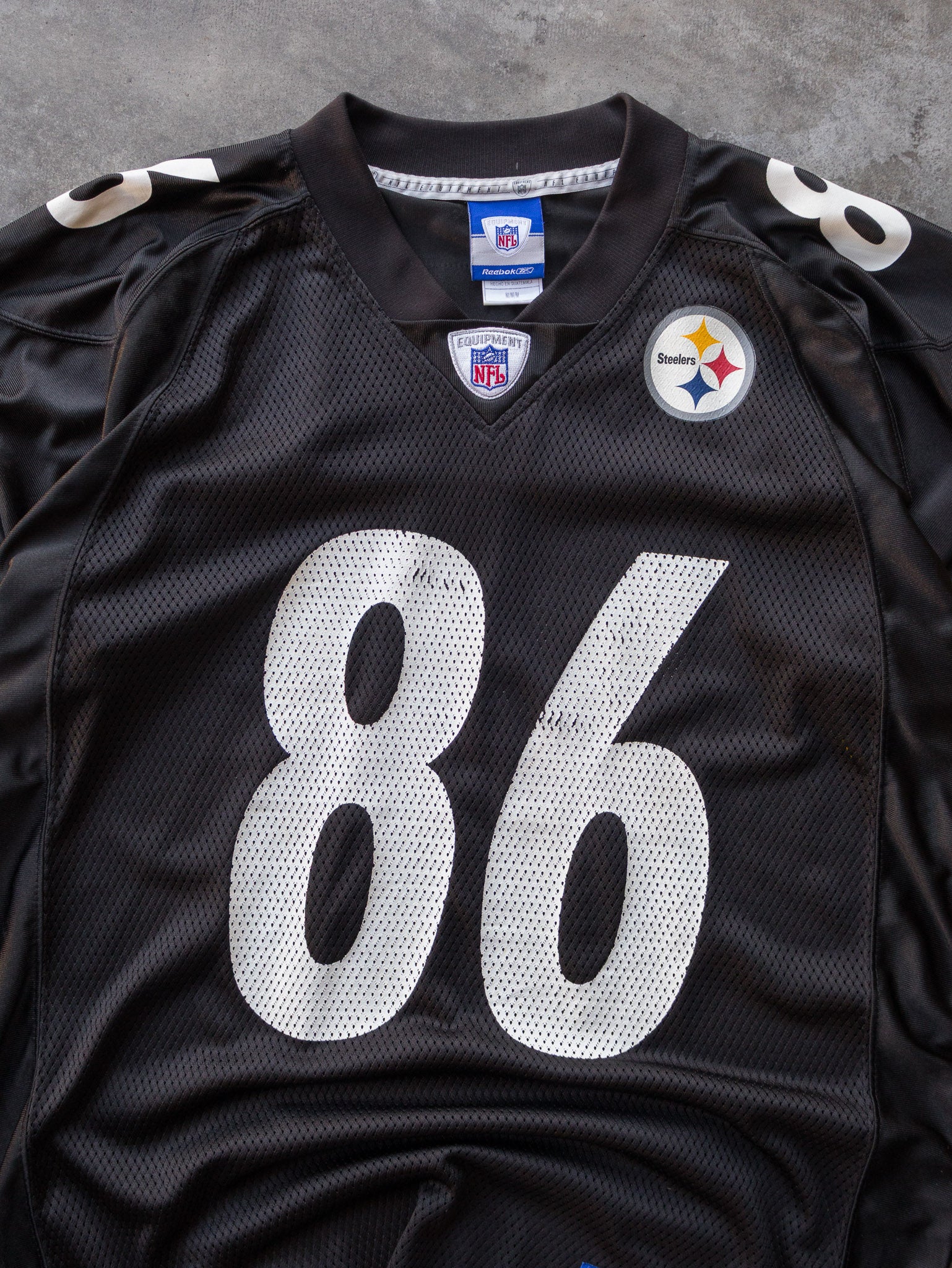Vintage 00s Reebok Pittsburgh Steelers Hines Ward NFL Jersey (M)