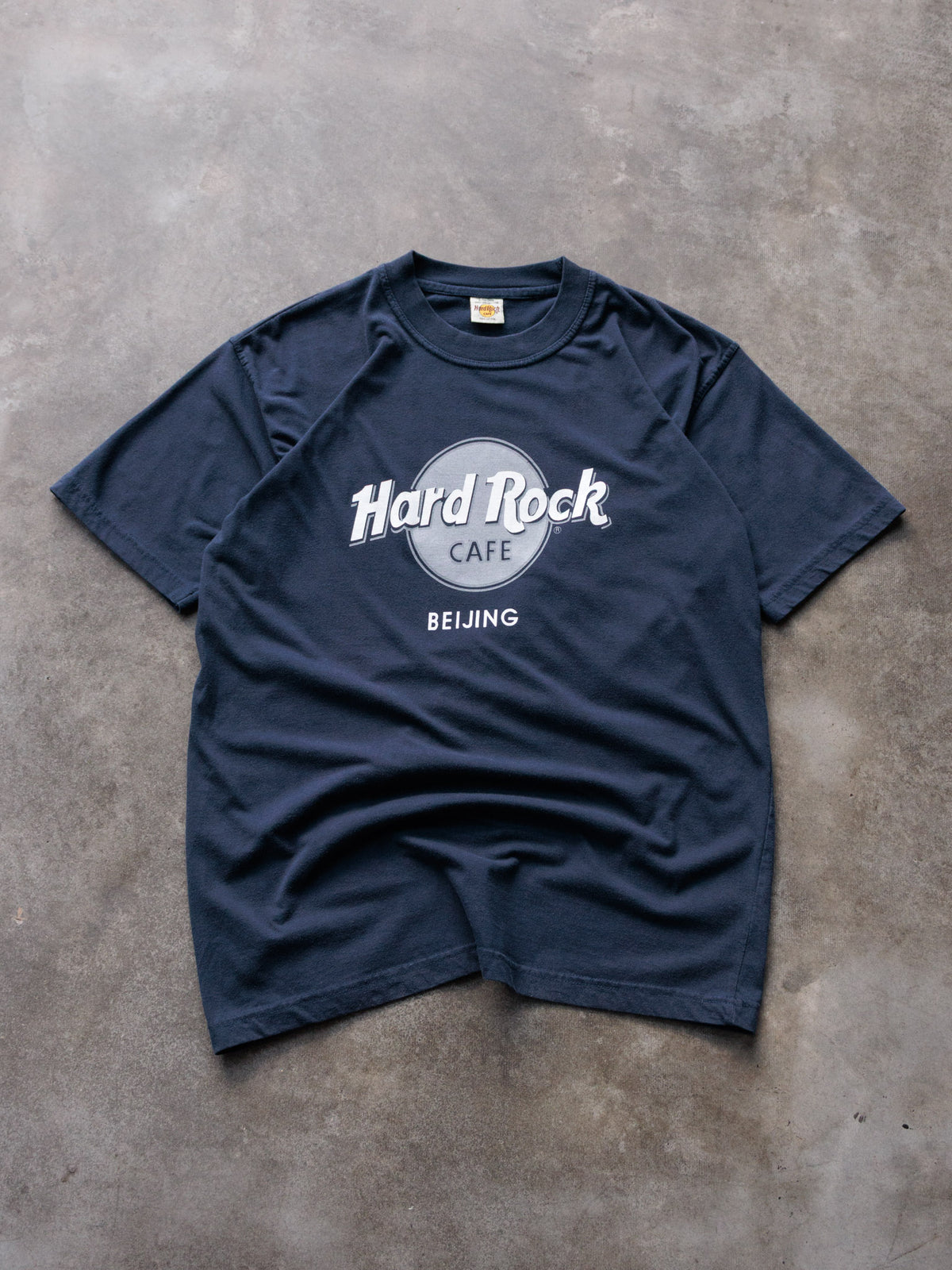 Vintage Navy Hard Rock Cafe Beijing Tee (XL)