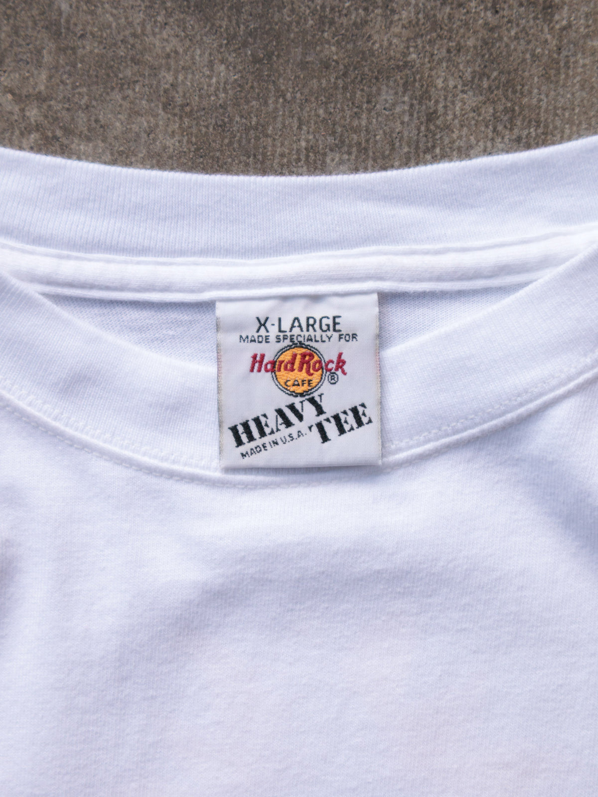 Vintage 90s White Hard Rock Cafe Honolulu Tee (XL)