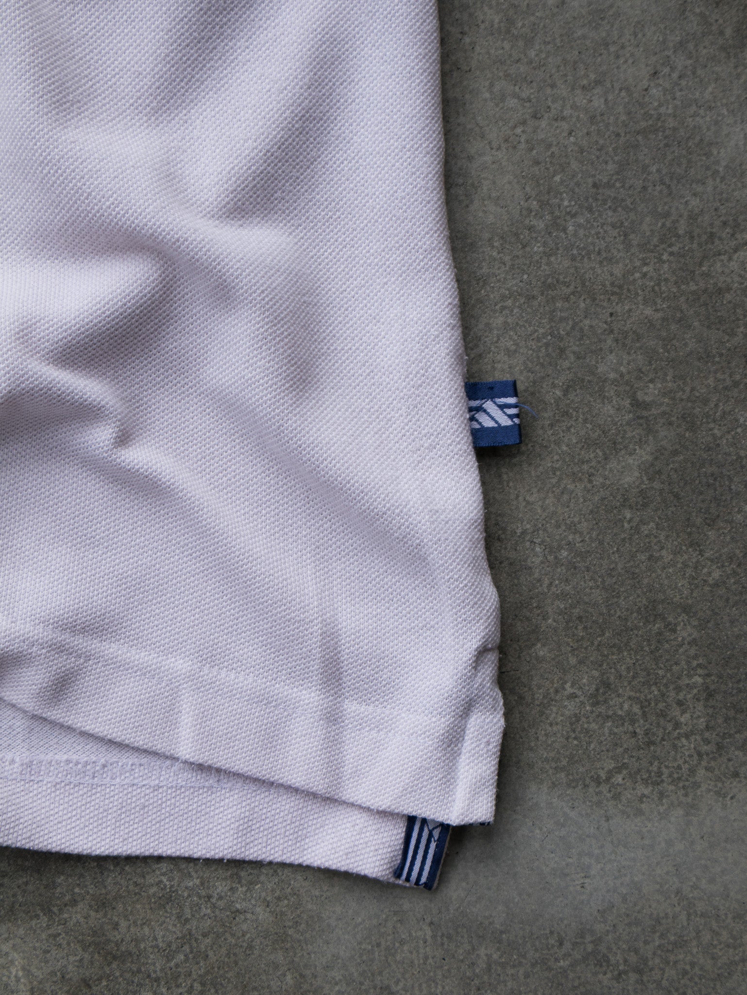 Vintage Lilac Adidas 3-Stripe Polo (S)