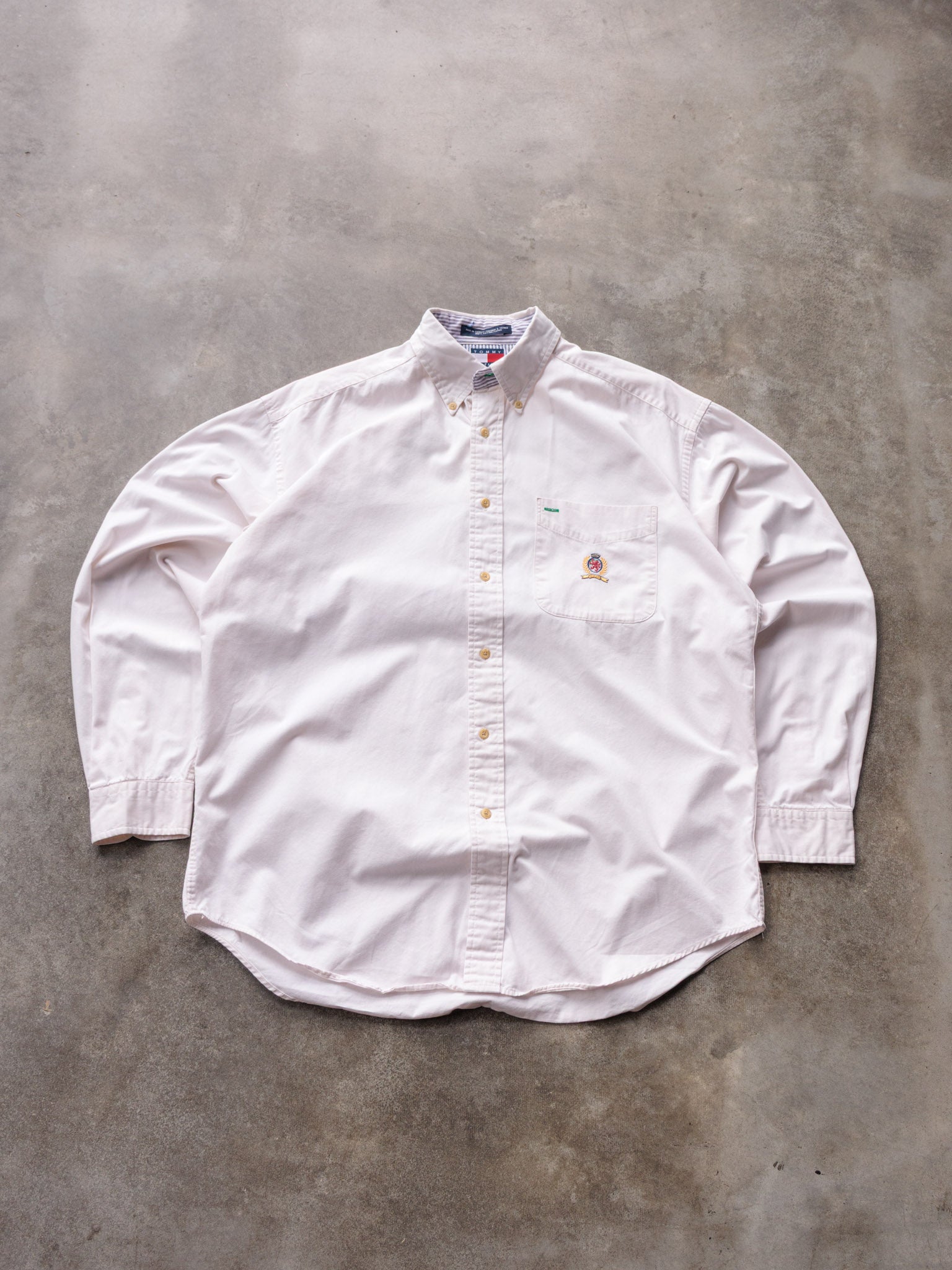 Vintage Pink Tommy Hilfiger Shirt (M)