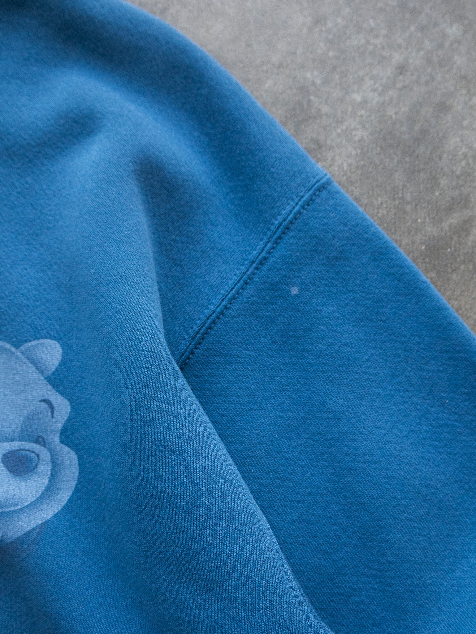Vintage Blue Winnie The Pooh Sweatshirt (M)