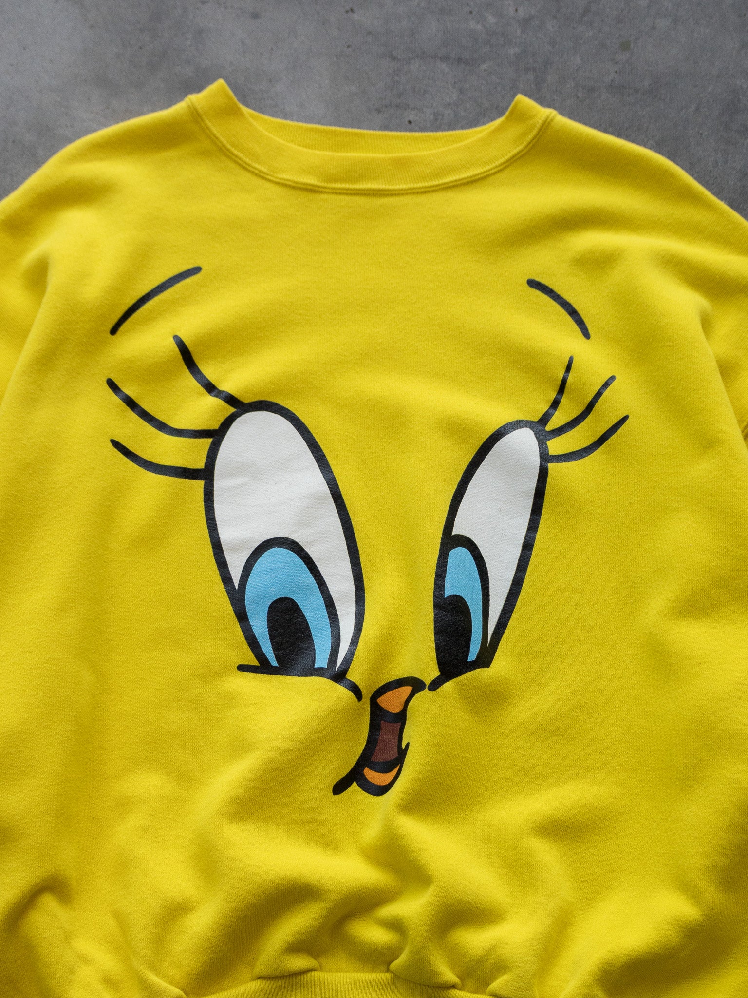 Vintage 1995 Yellow Tweety Sweatshirt (2XL)