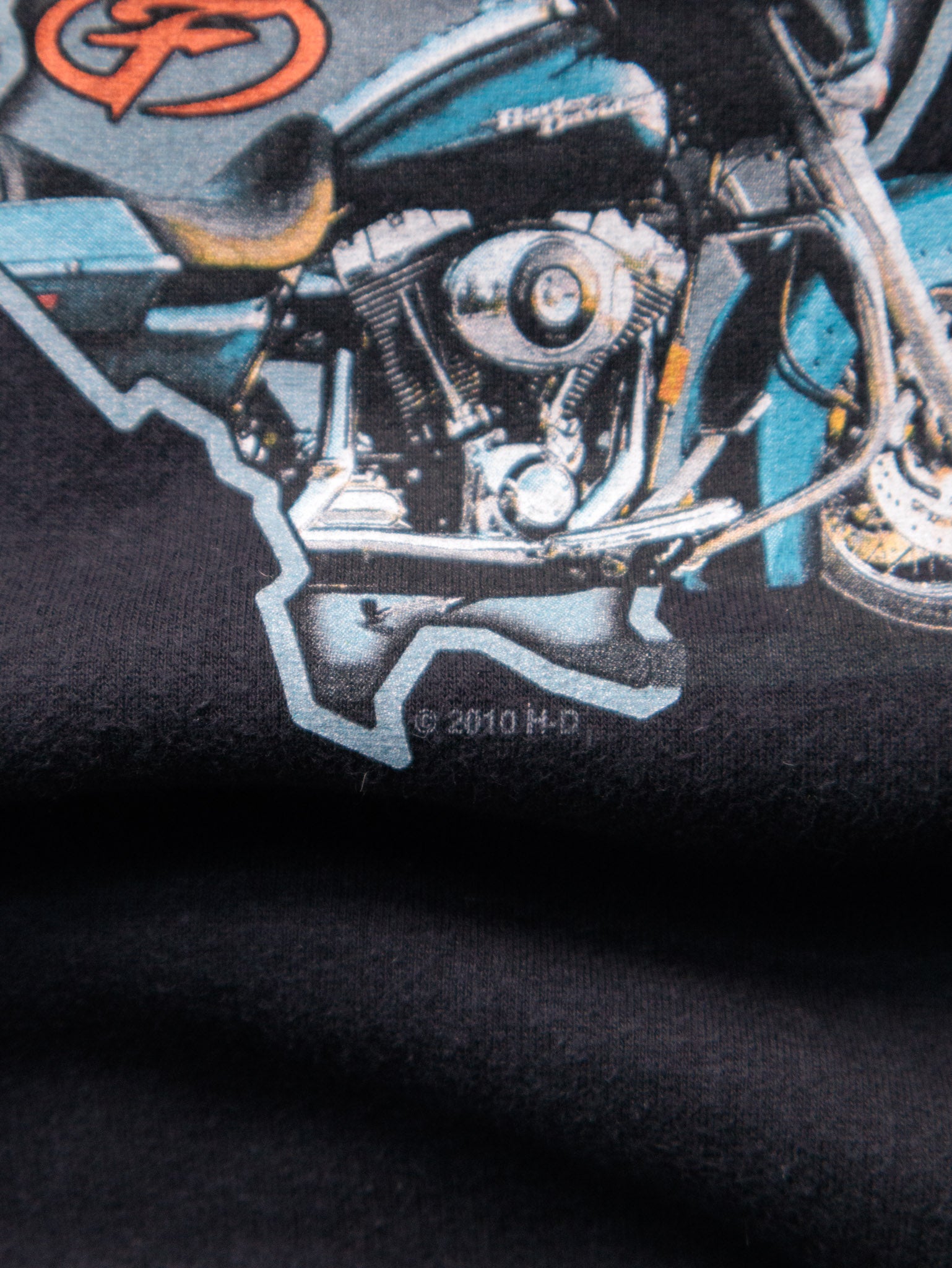 Vintage Black Harley-Davidson O'Fallon Illinois Sweatshirt (S)