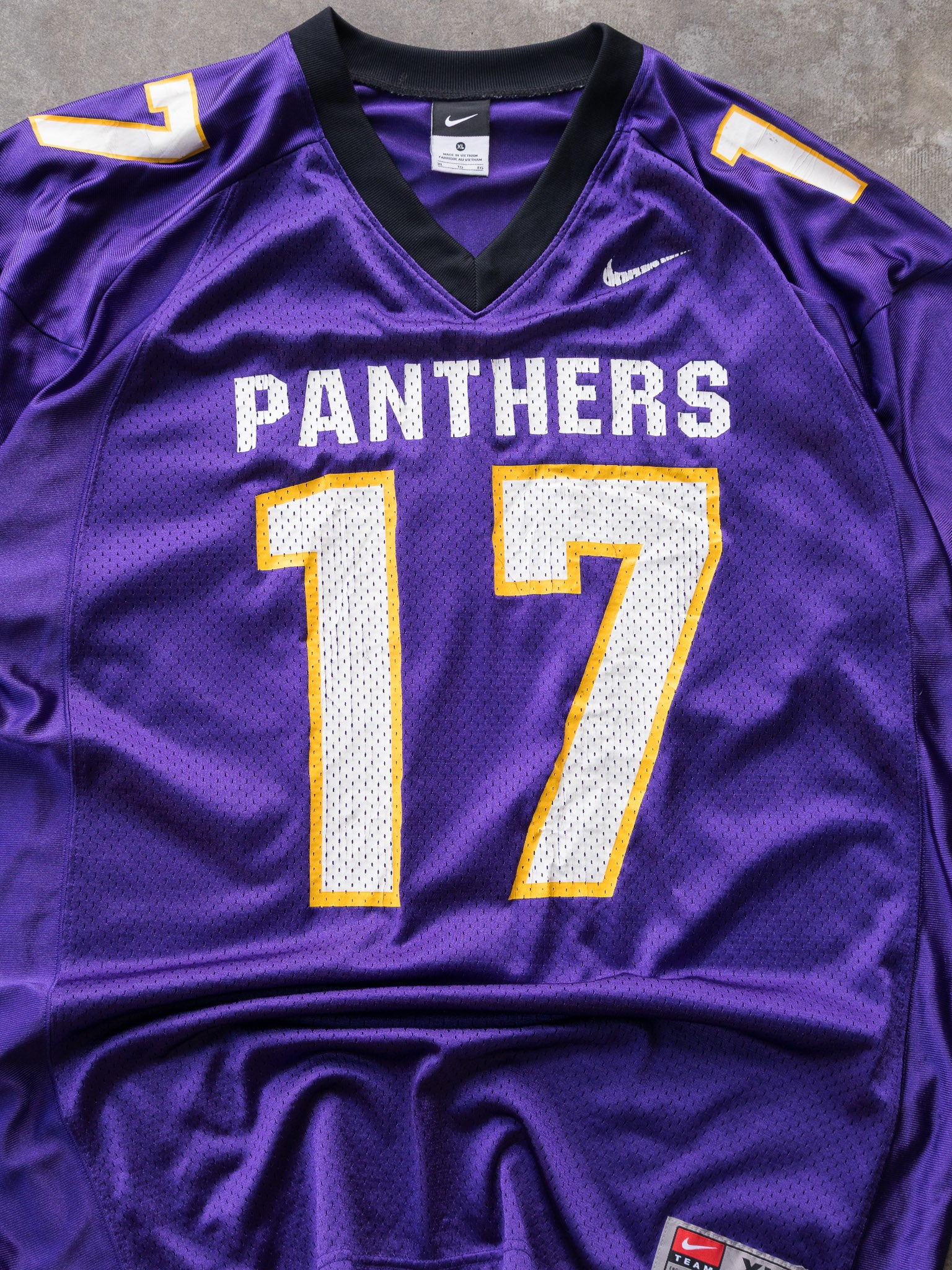 Vintage Purple Nike Panthers Jersey (XL)