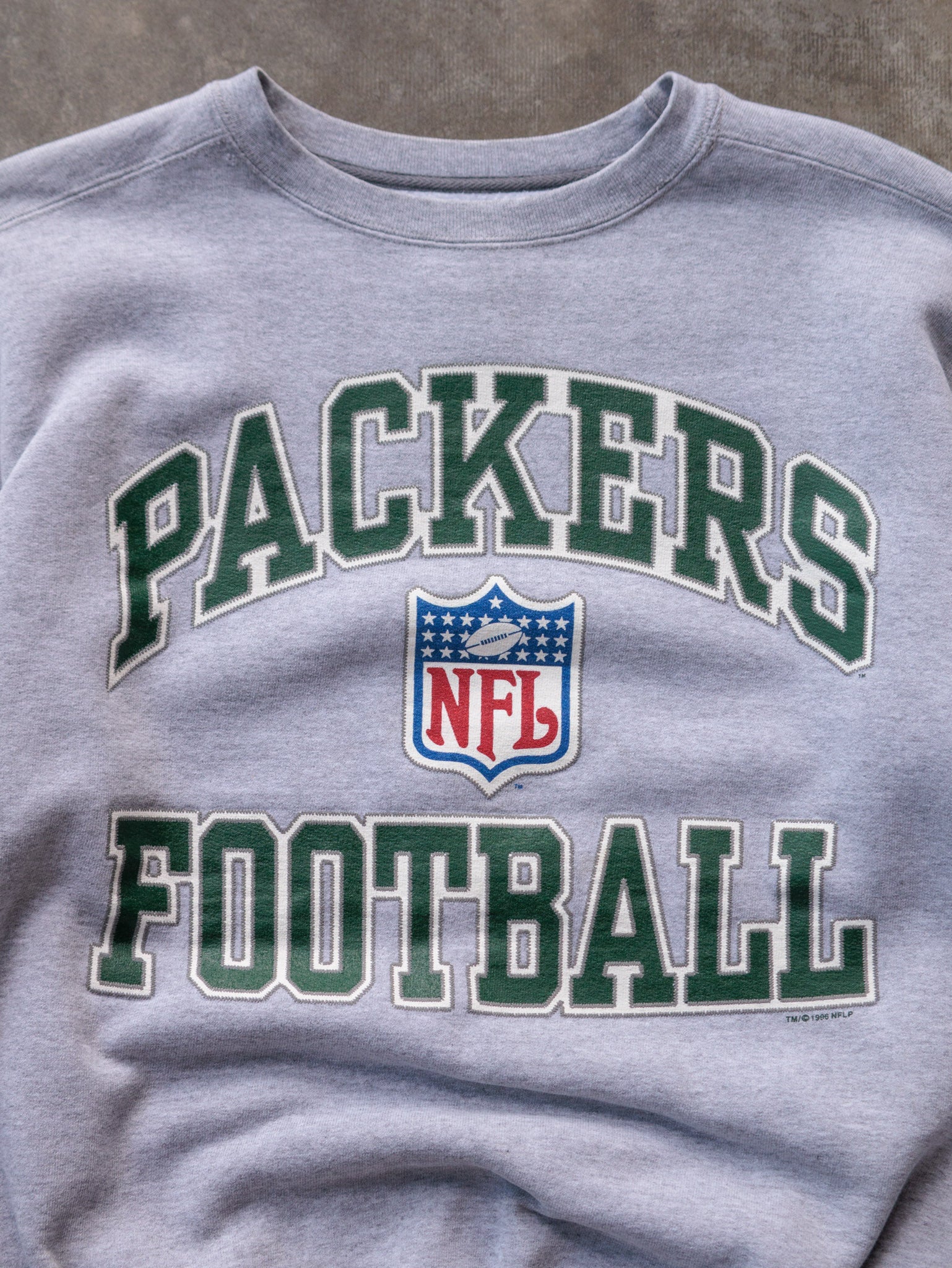 Vintage 90s Grey Starter Green Bay Packers Football Sweatshirt (L)