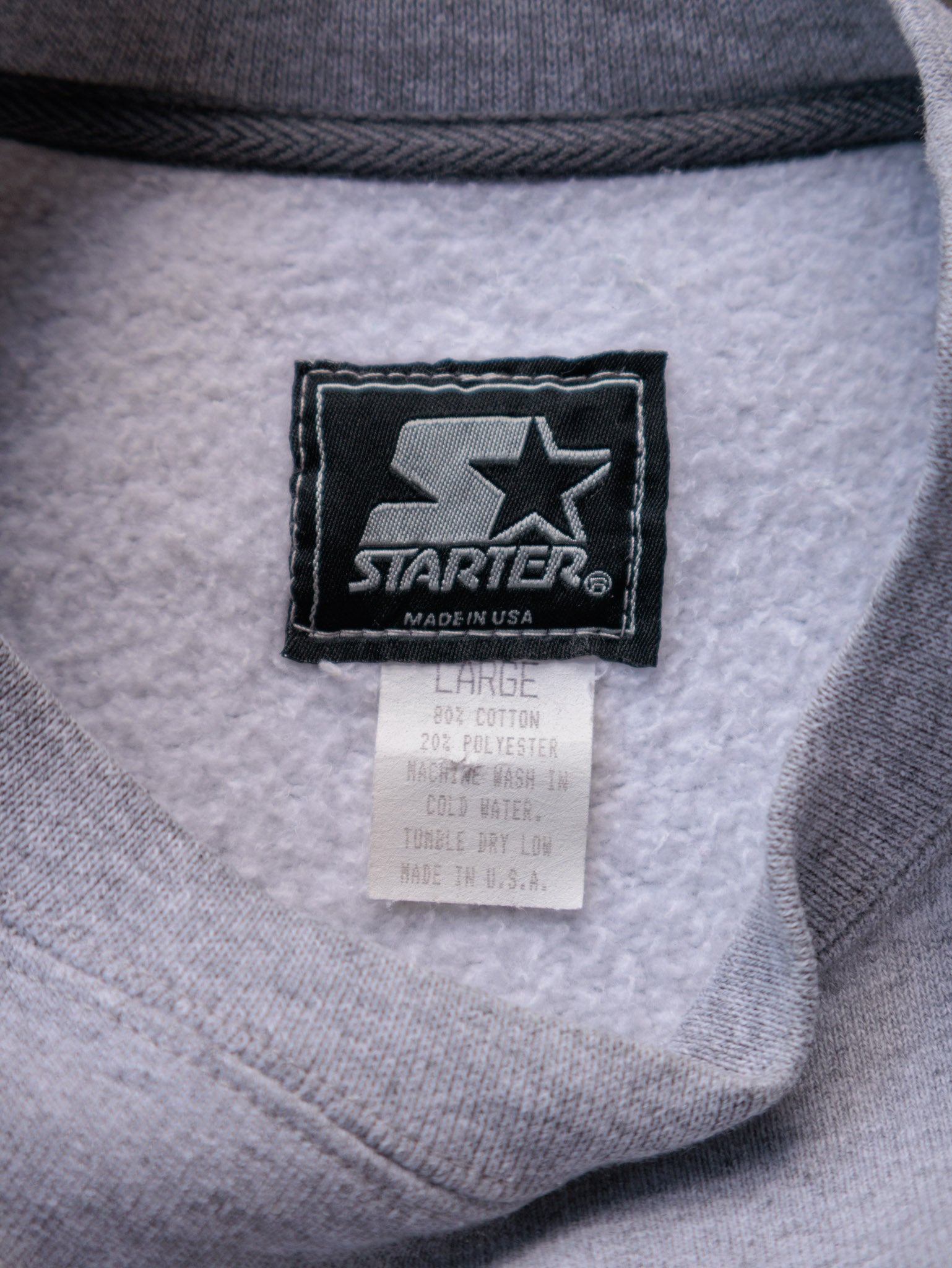 Vintage 90s Grey Starter Green Bay Packers Football Sweatshirt (L)