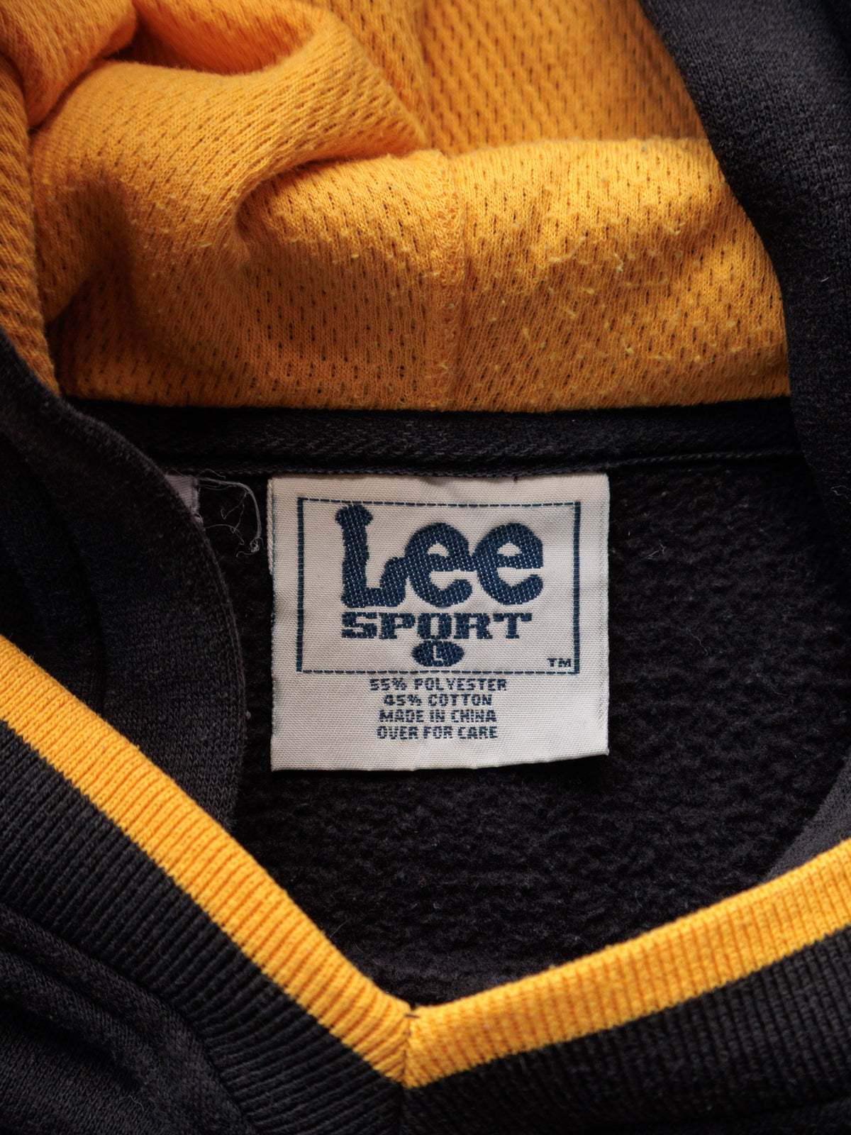 Vintage 90s Black Lee Sport Pittsburgh Penguins Hoodie (L)