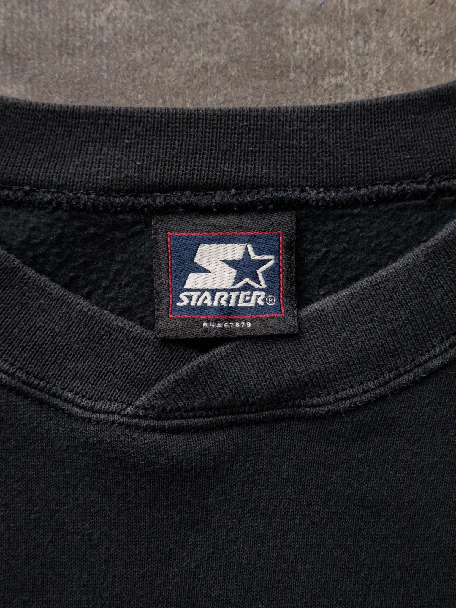 Vintage 90s Black Starter Pittsburgh Steelers Sweatshirt (L)