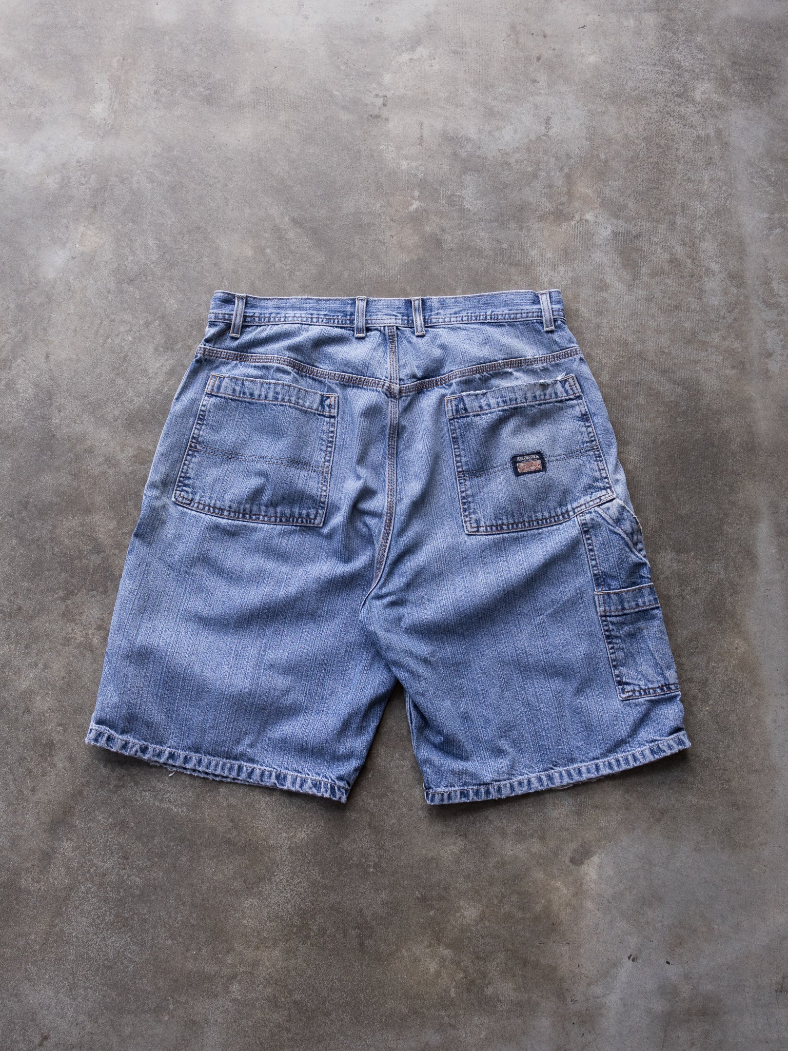 Vintage 00s Blue Arizona Carpenter Shorts (W36)