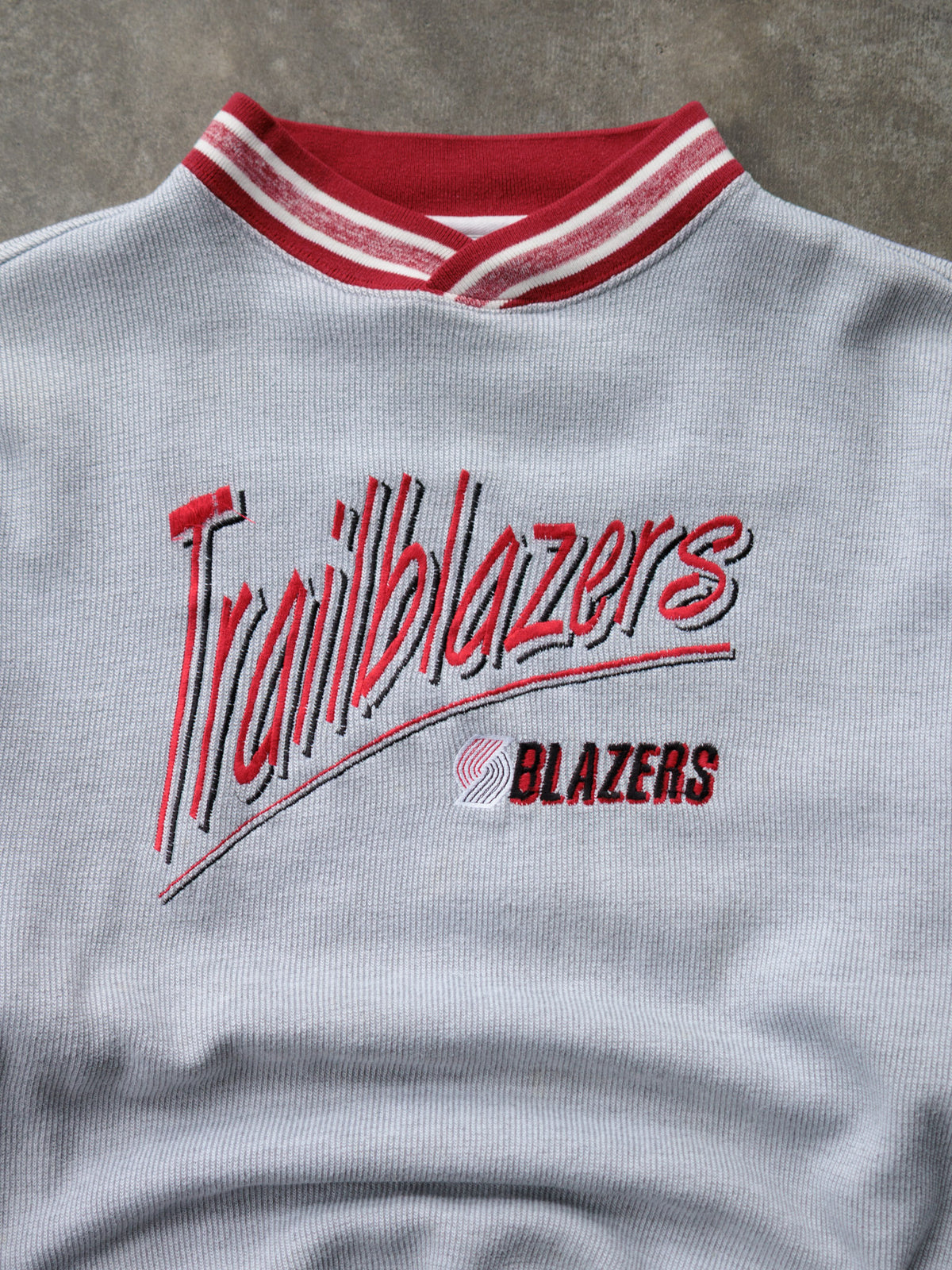 Vintage 90s Grey Trail Blazers Sweatshirt (L)