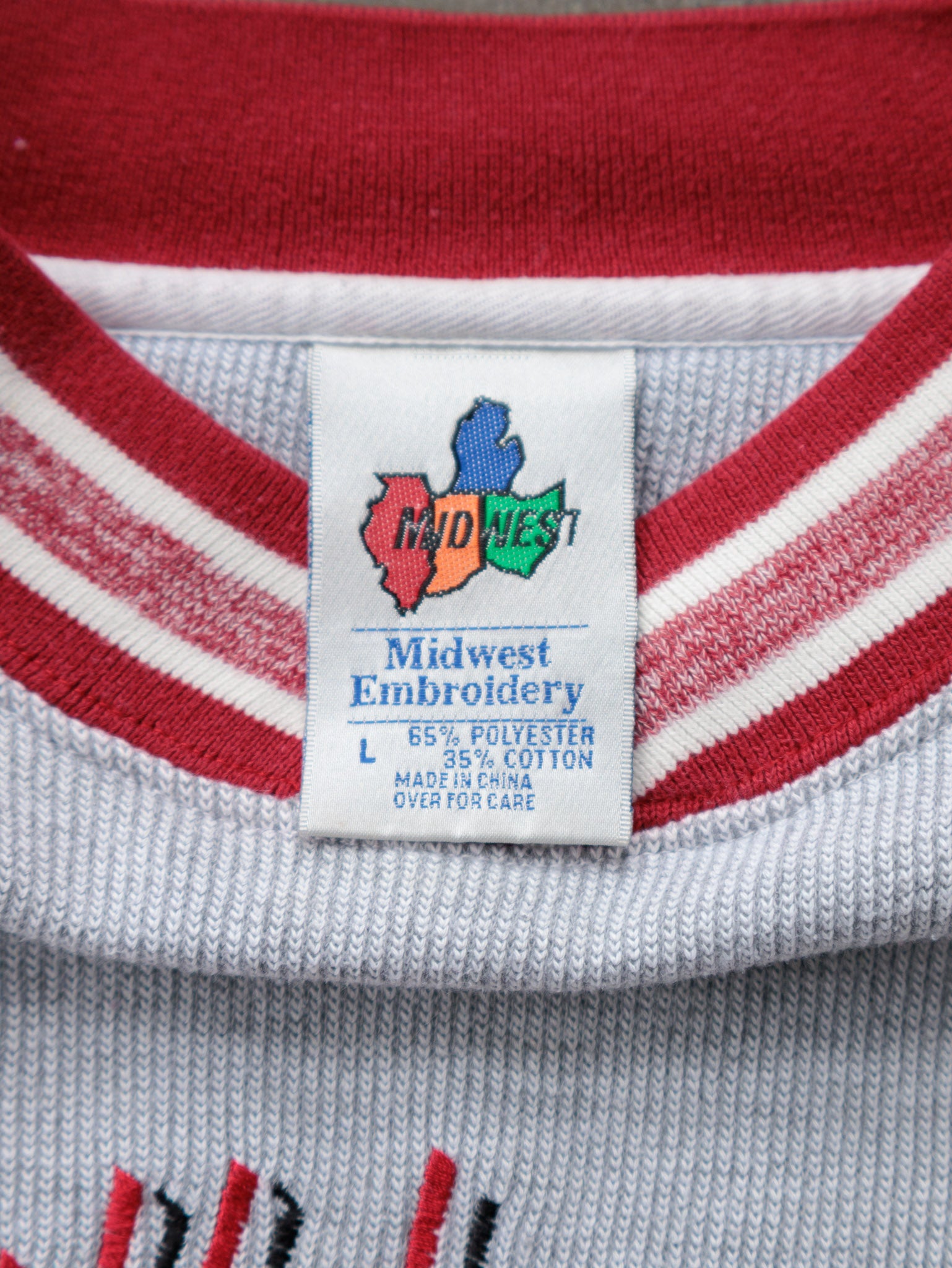 Vintage 90s Grey Trail Blazers Sweatshirt (L)