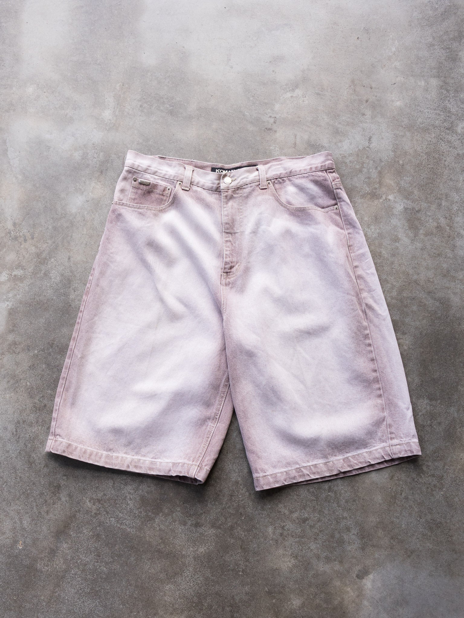 Vintage 90s Faded Koman Denim Shorts (W38)