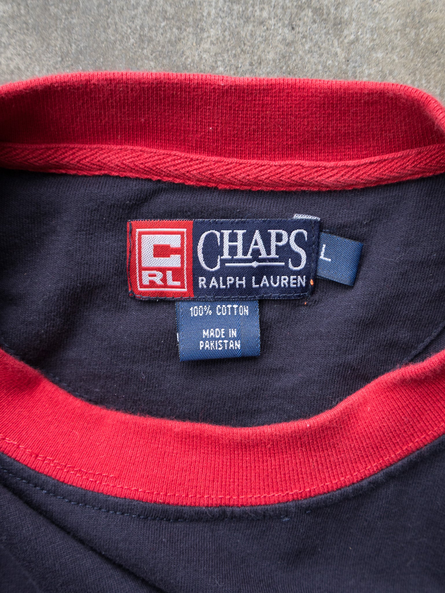 Vintage Chaps Ralph Lauren Tee (L)